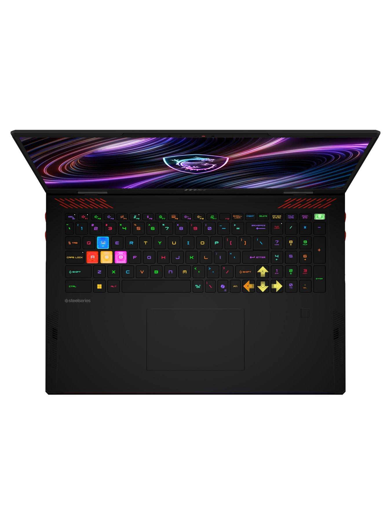 Image 5 of 8 of MSI Raider 18 Max HX Gaming Laptop - GeForce RTX 5080, Intel Core Ultra 9 290HX Plus, 32GB RAM, 2TB SSD, 18in UHD+ MiniLED, 120Hz, Grey