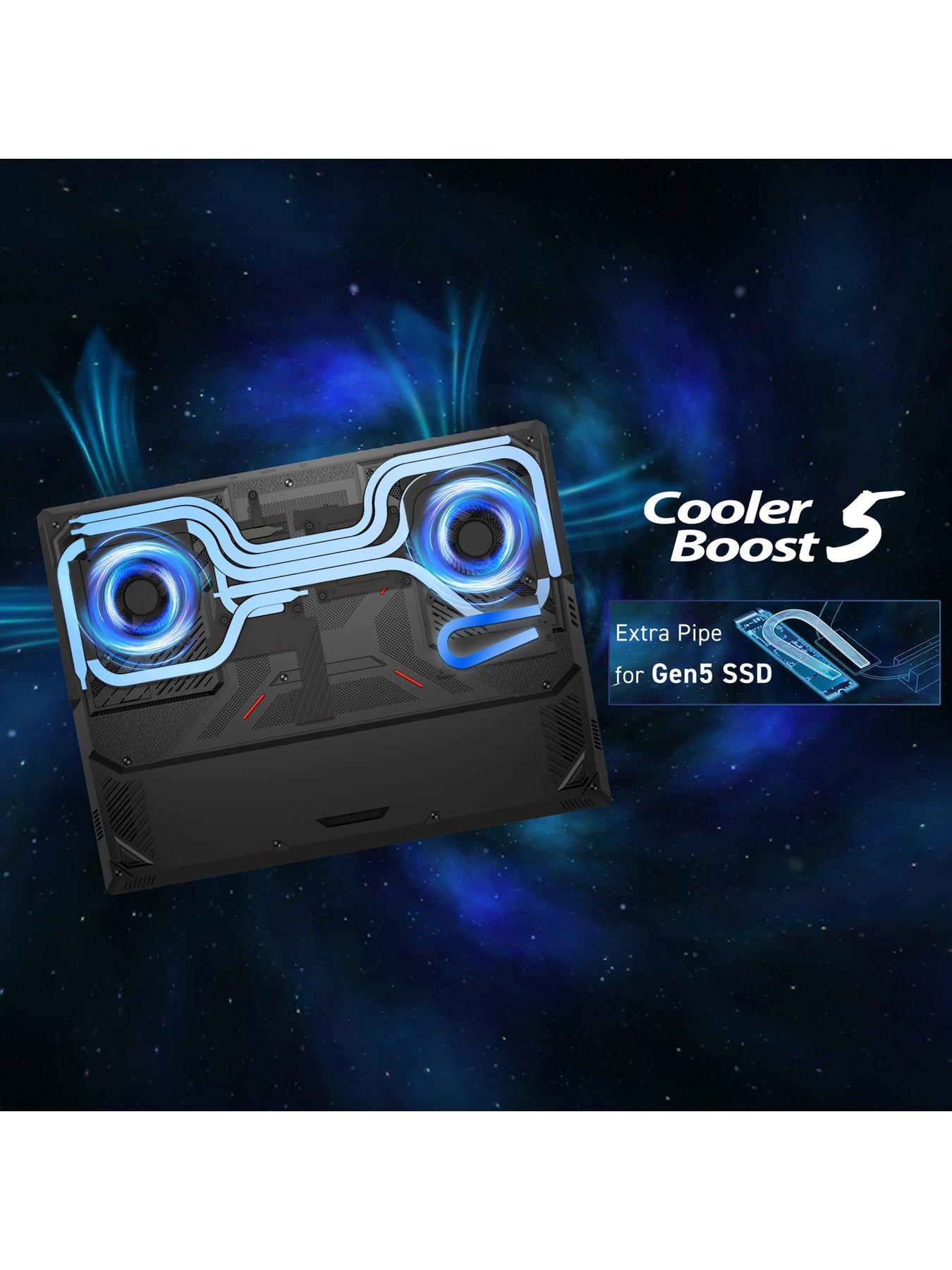 Image 6 of 8 of MSI Raider 18 Max HX Gaming Laptop - GeForce RTX 5080, Intel Core Ultra 9 290HX Plus, 32GB RAM, 2TB SSD, 18in UHD+ MiniLED, 120Hz, Grey