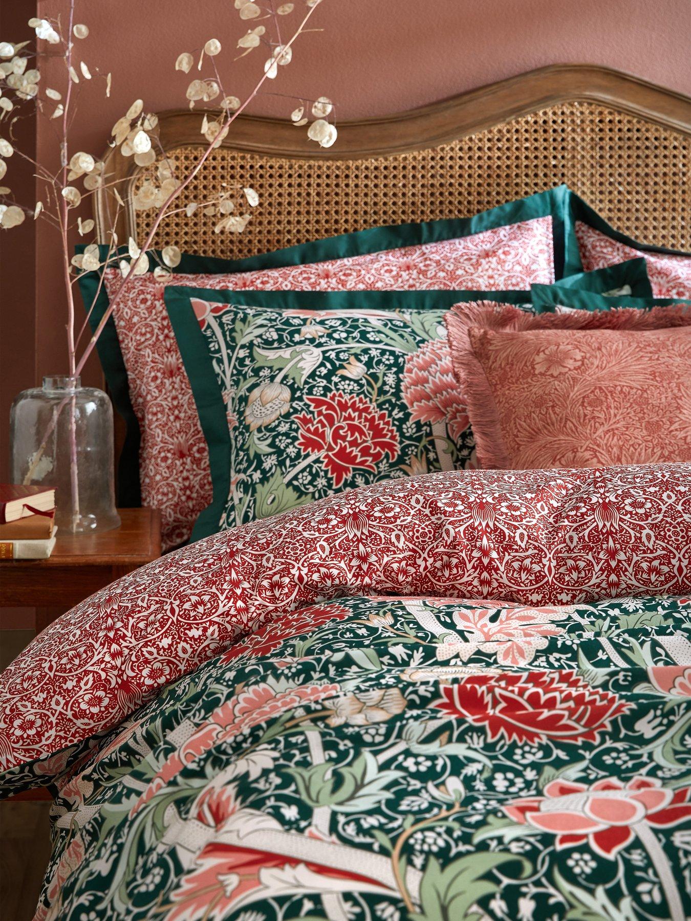 William Morris at Home Cray Oxford Pillowcase Pair 50cm X 75cm