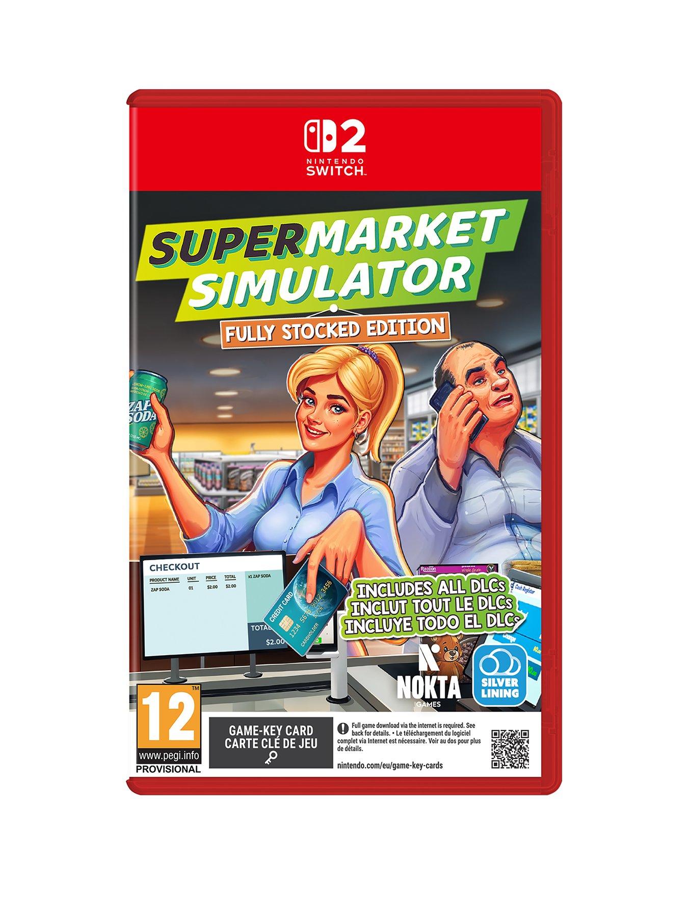 Nintendo Supermarket Simulator (Game Key Card) - Nintendo Switch 2