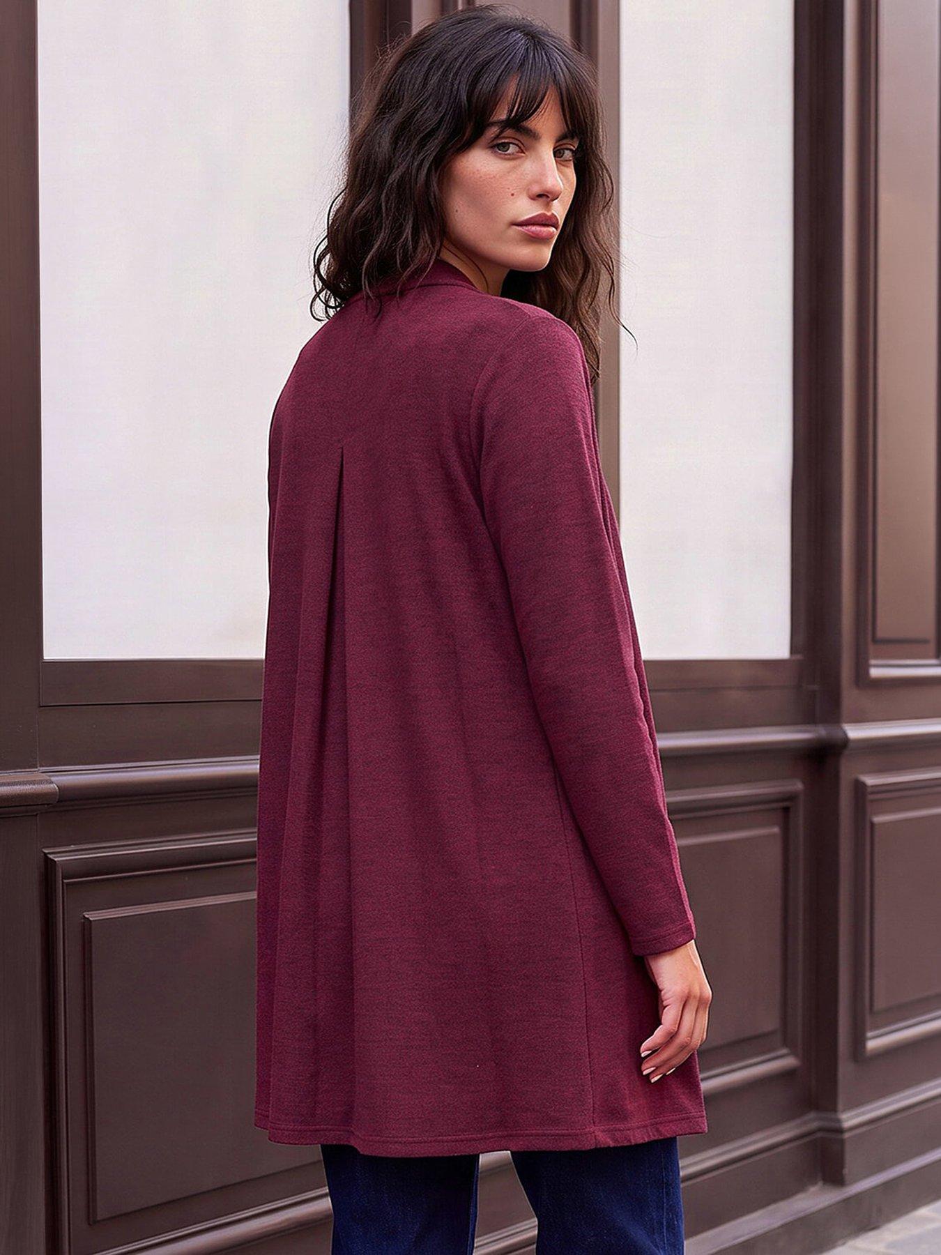 Image 3 of 4 of Roman Longline Snit Cardigan
