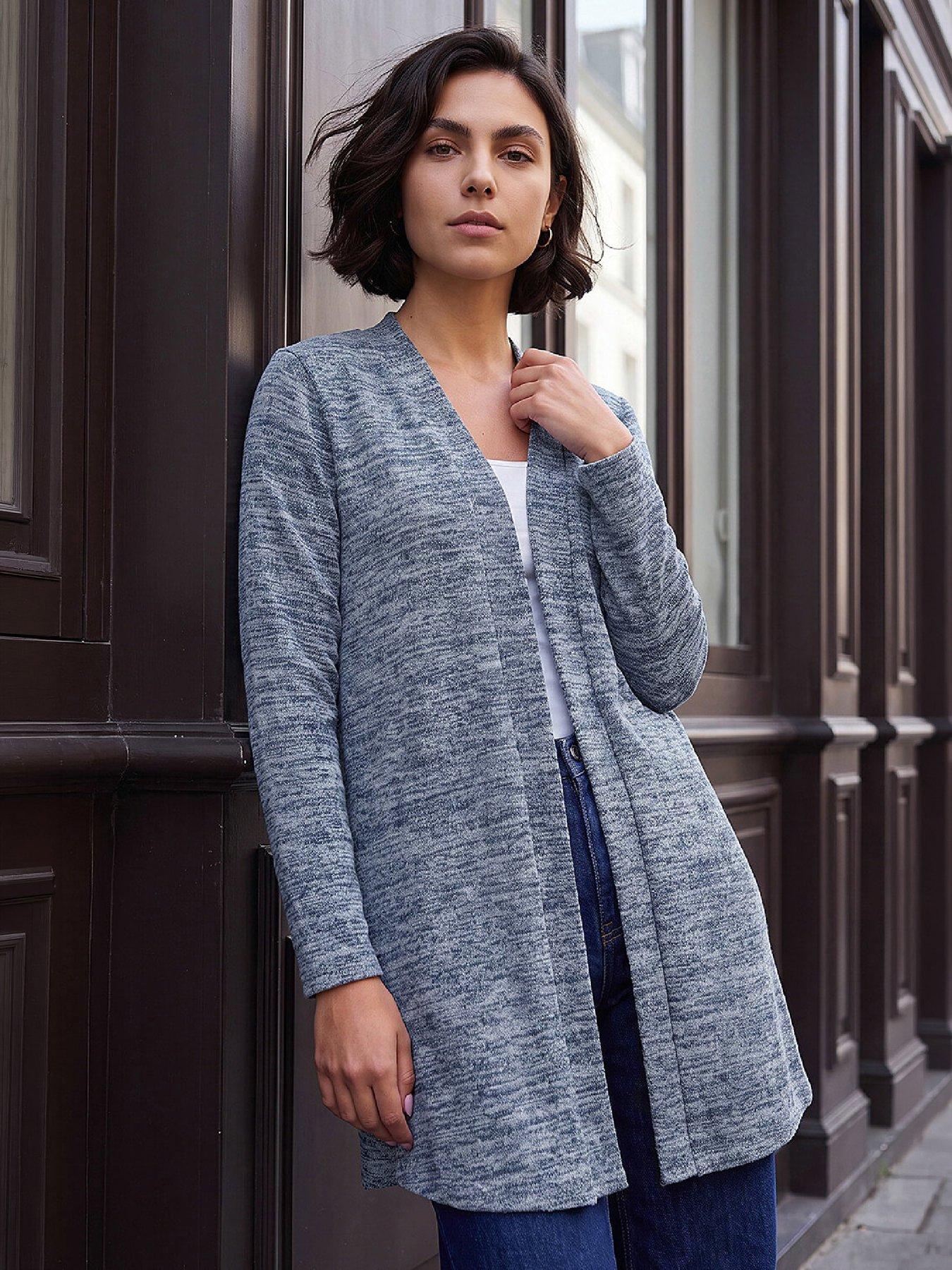 Roman Longline Knit Cardigan