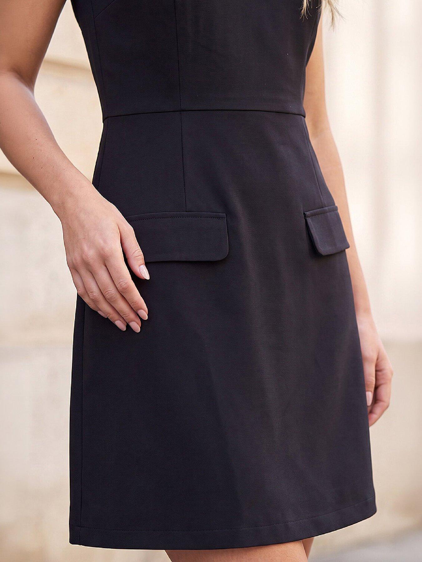 Image 4 of 4 of Roman Tailored Pocket Dress