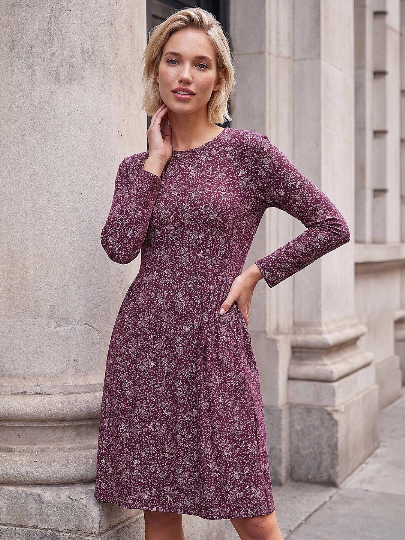 Roman Side Detail Short Dress
