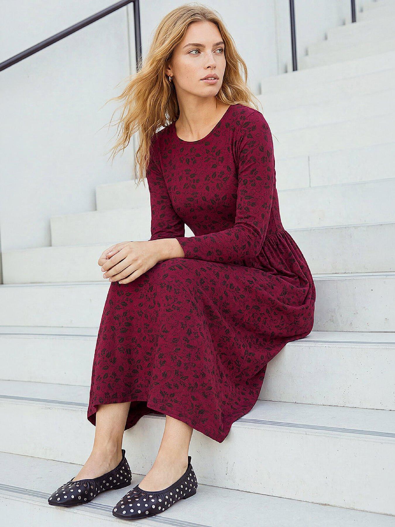 Roman Printed Pocket Dress