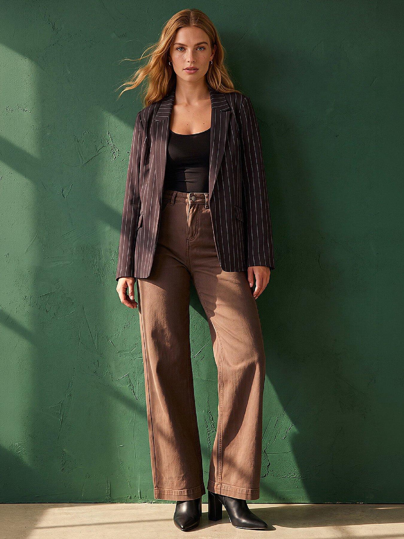 Image 4 of 4 of Roman Mini Pin Stripe Jacket