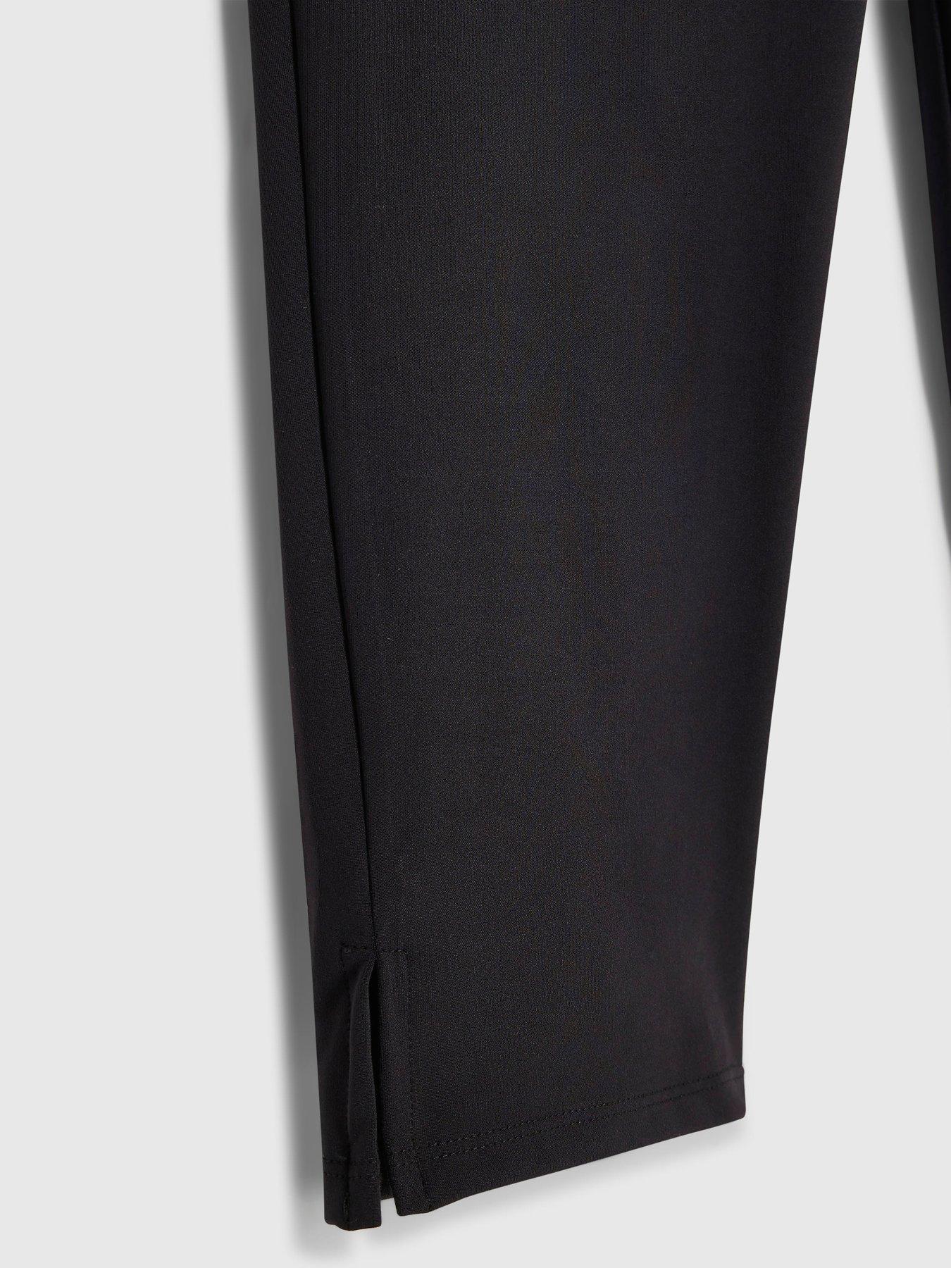 Image 5 of 5 of River Island Womens Pull-On Slim Leg Capri Trousers - Black