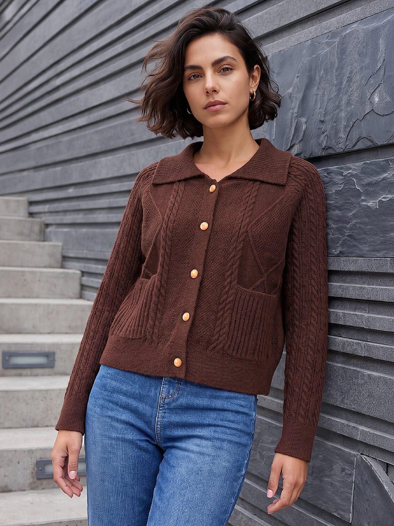 Roman Chunky Cable Cardigan