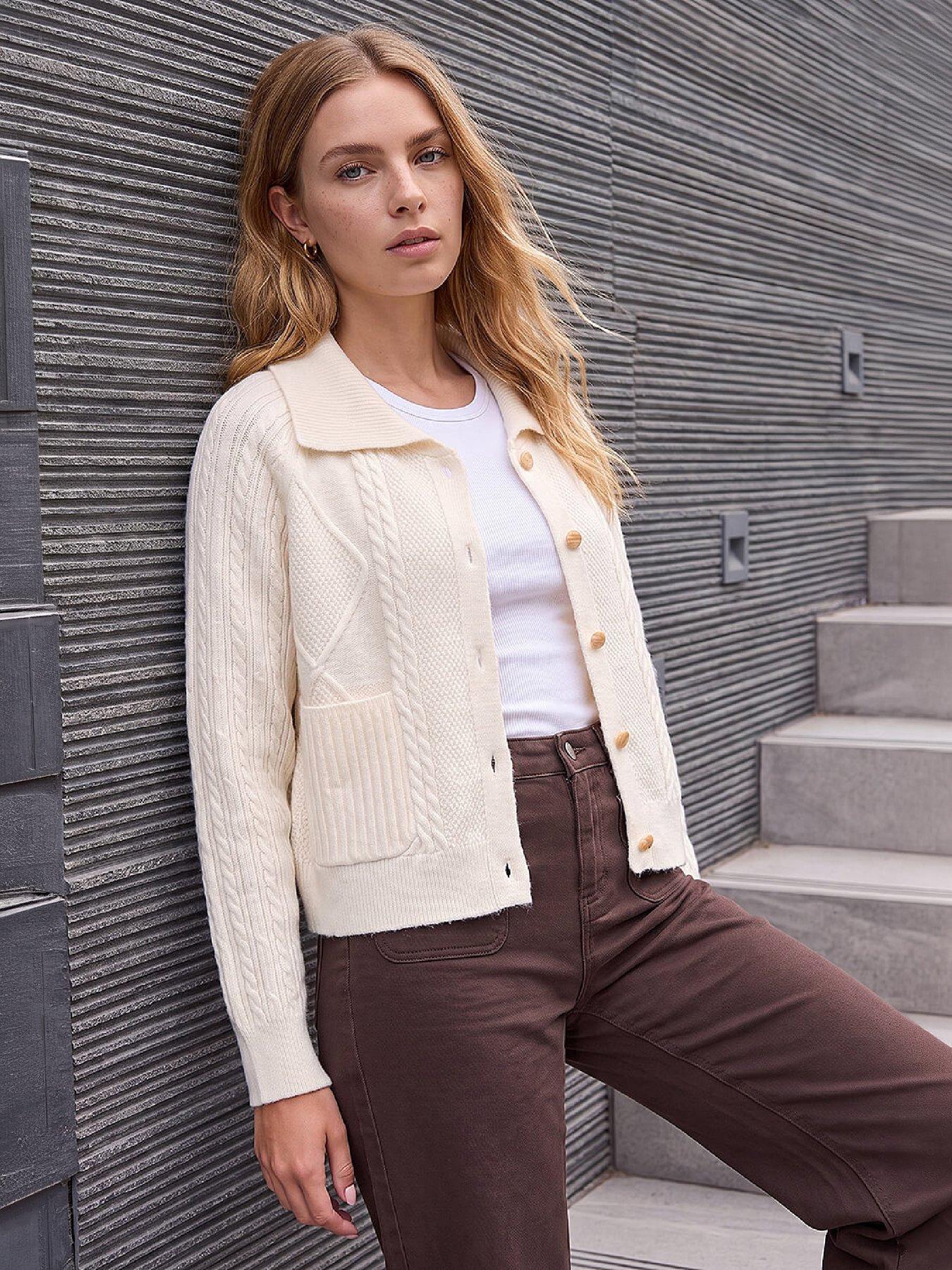 Roman Chunky Cable Cardigan