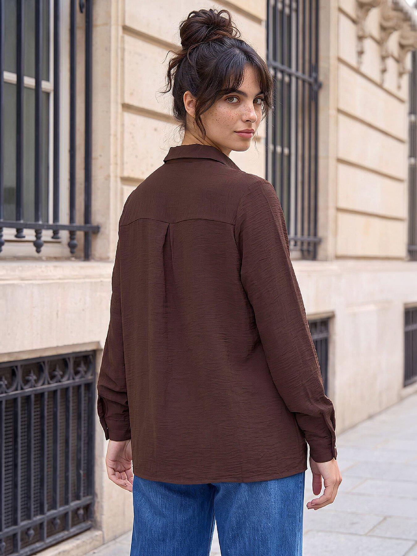 Image 3 of 4 of Roman Dusk Button Fastening Collared Shirt
