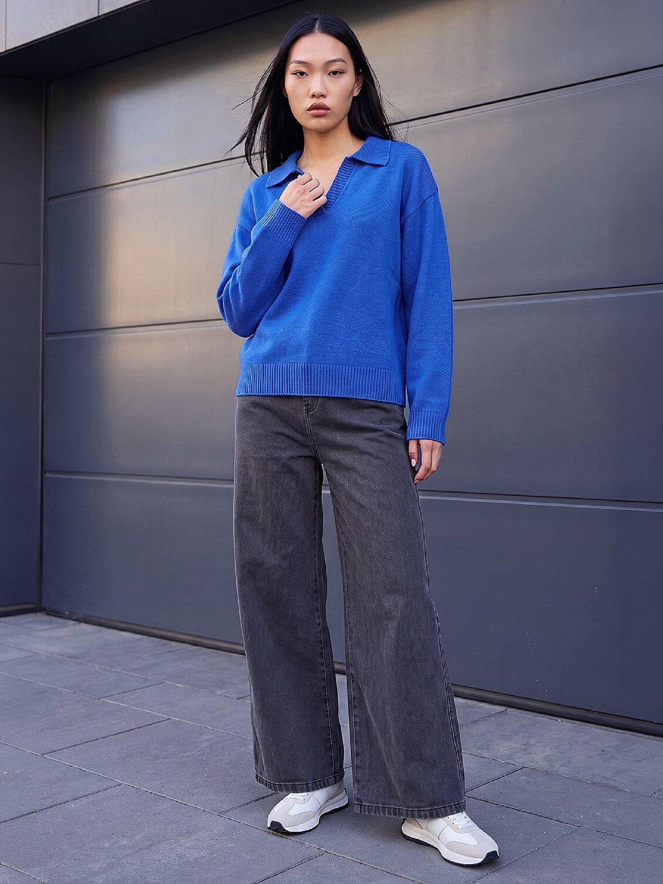 Image 4 of 4 of Roman Dusk Collared Knit Jumper