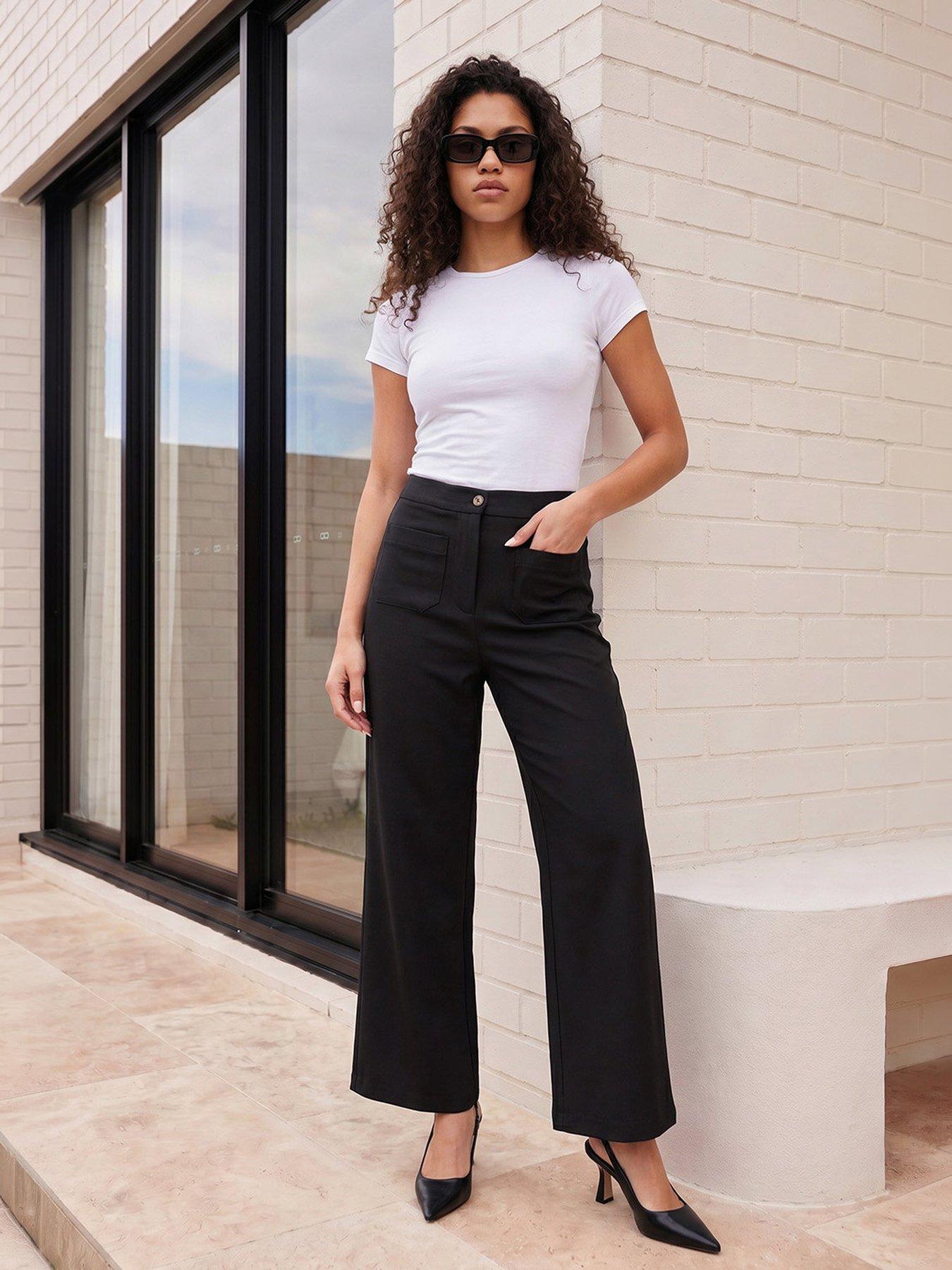 Image 4 of 4 of Roman Petite Front Pocket Trouser