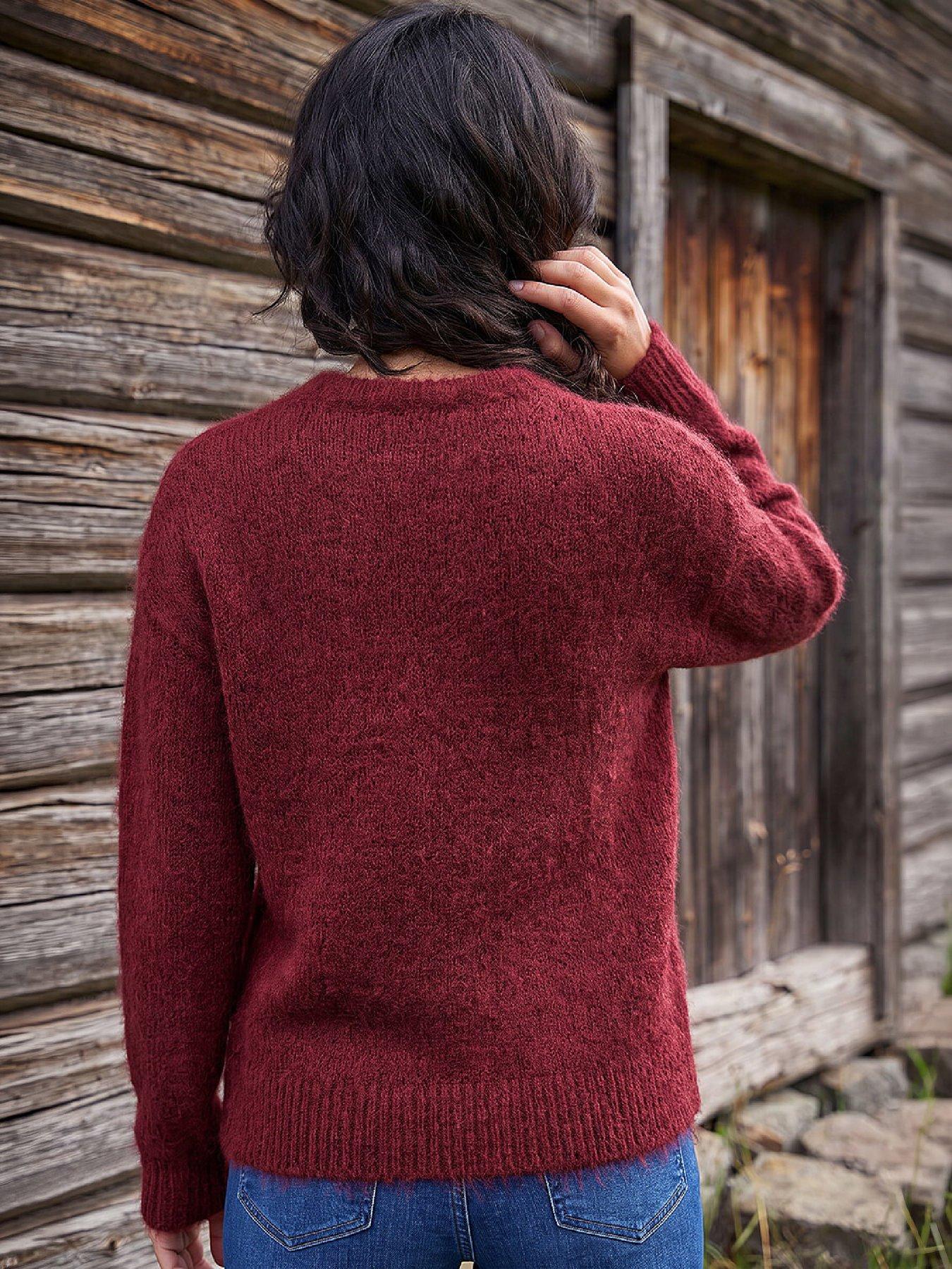 Image 4 of 4 of Roman Dusk Brushed Fluffy Knit Jumper