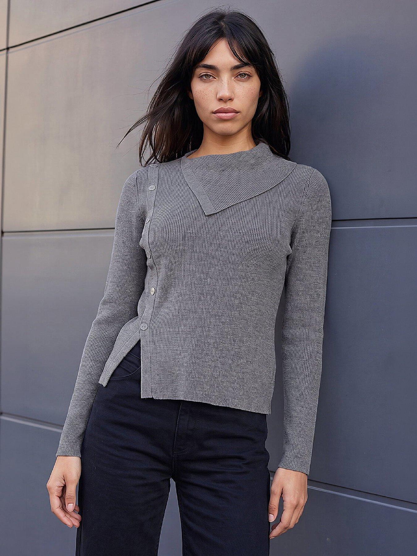 Roman Petite Button Jumper