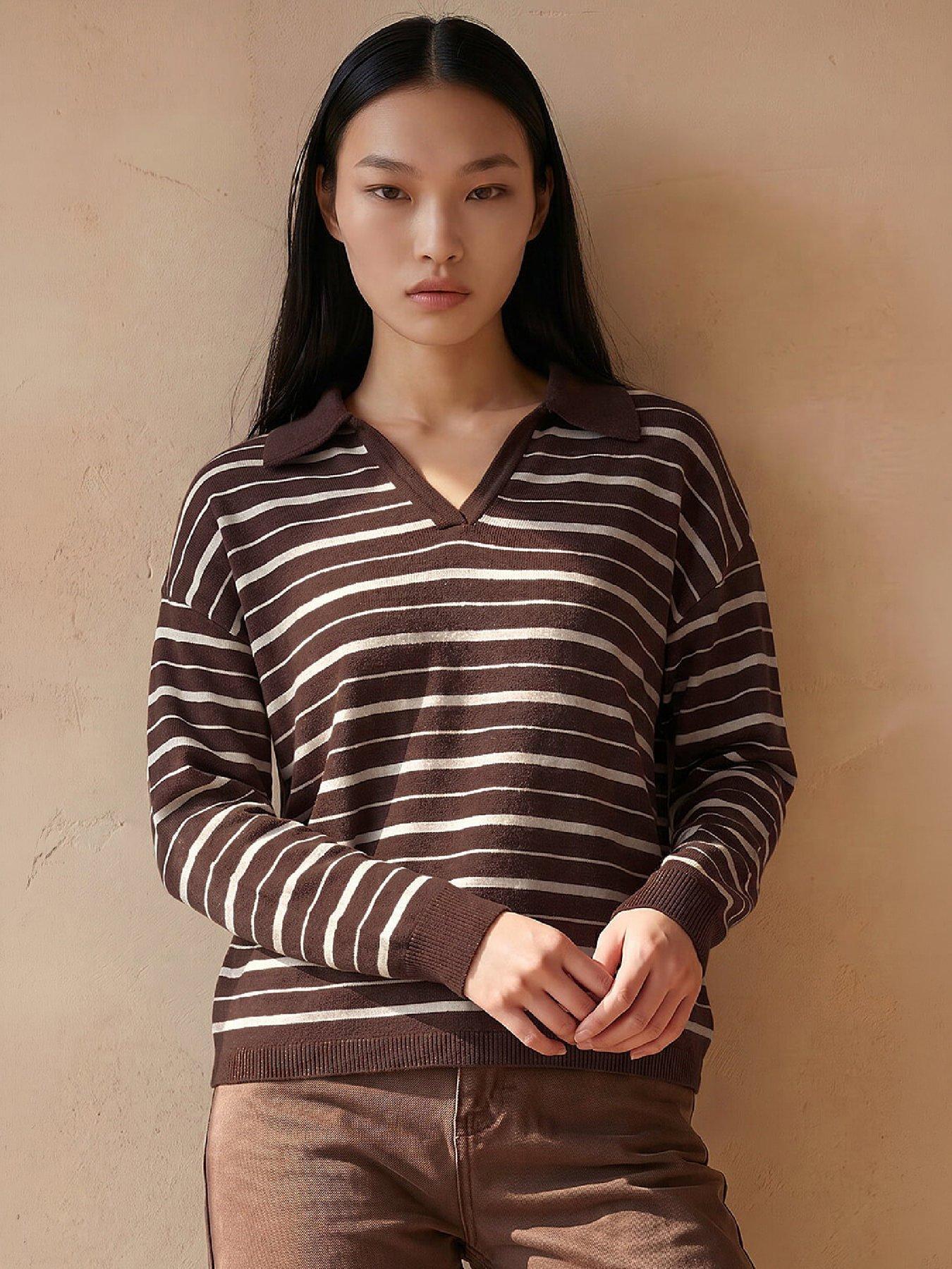 Image 1 of 4 of Roman Dusk Stripe Knit Jumper