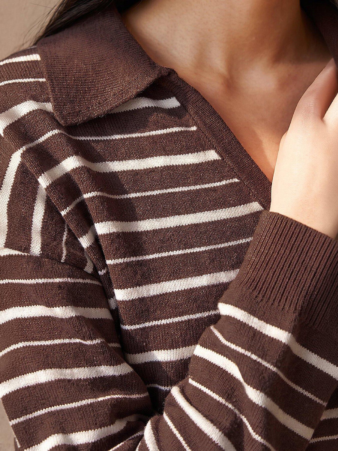 Image 2 of 4 of Roman Dusk Stripe Knit Jumper