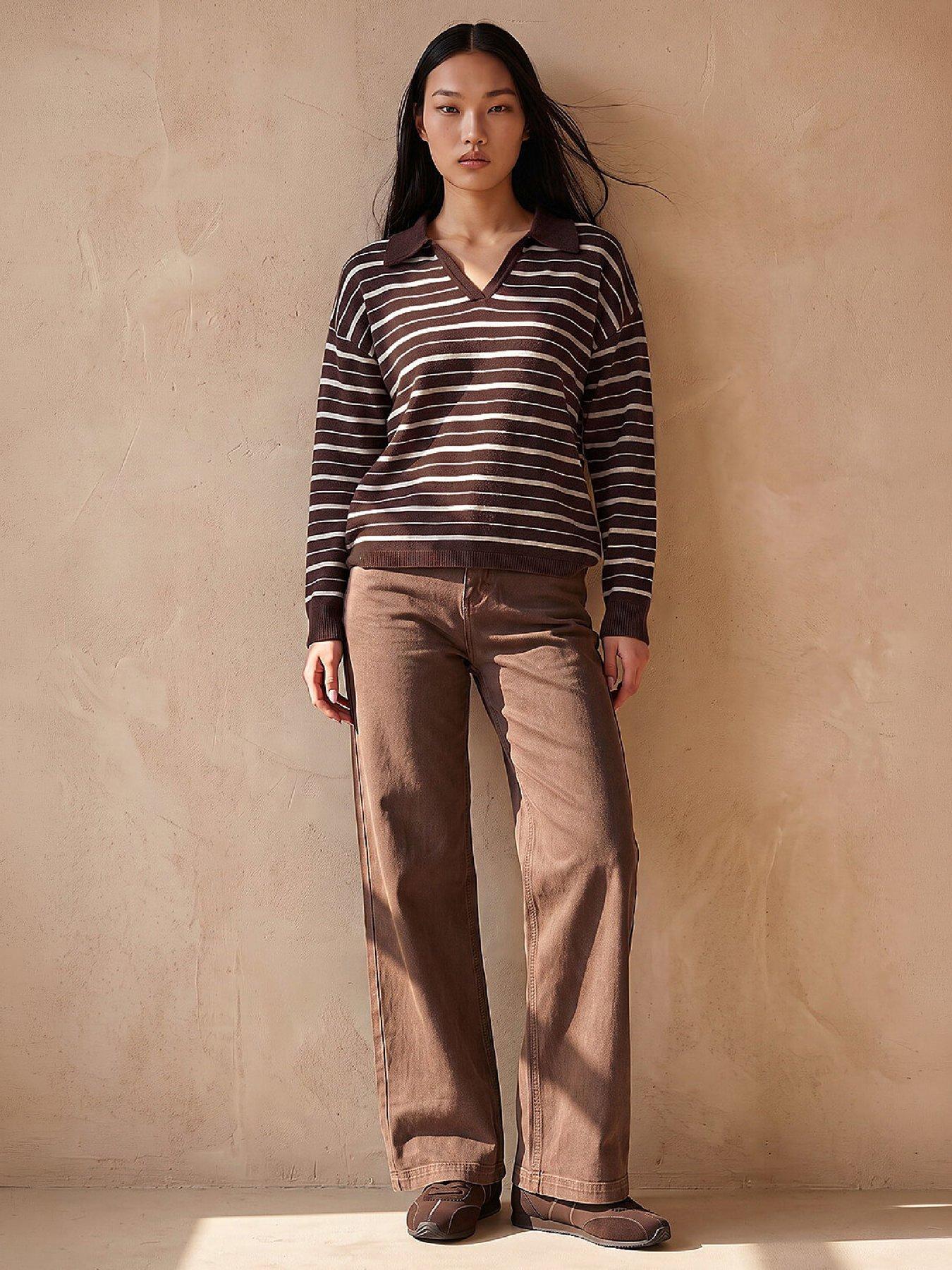 Image 3 of 4 of Roman Dusk Stripe Knit Jumper