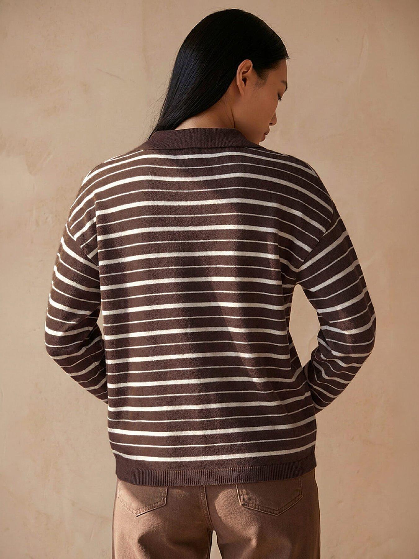 Image 4 of 4 of Roman Dusk Stripe Knit Jumper