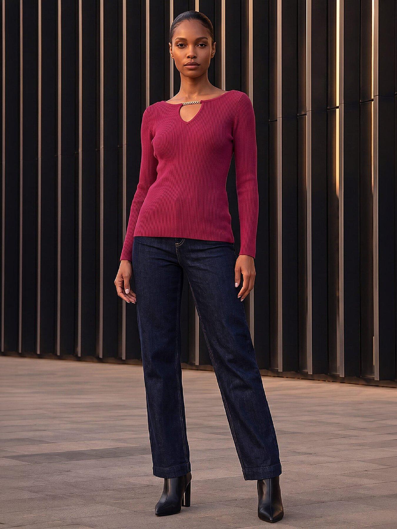 Image 3 of 4 of Roman Chain Neck Jumper
