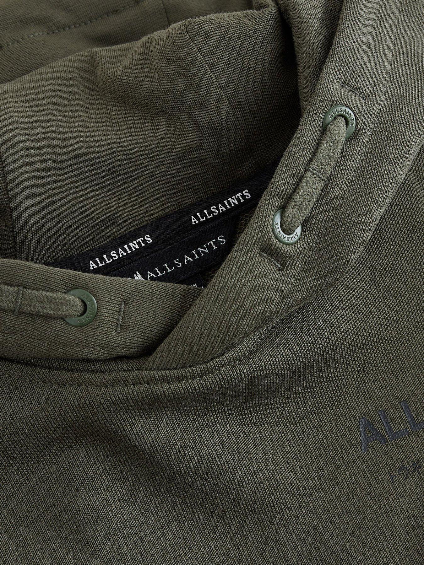 Image 4 of 7 of smALLSAINTS Boys Oversized Underground Pullover Hoodie - Dark Green