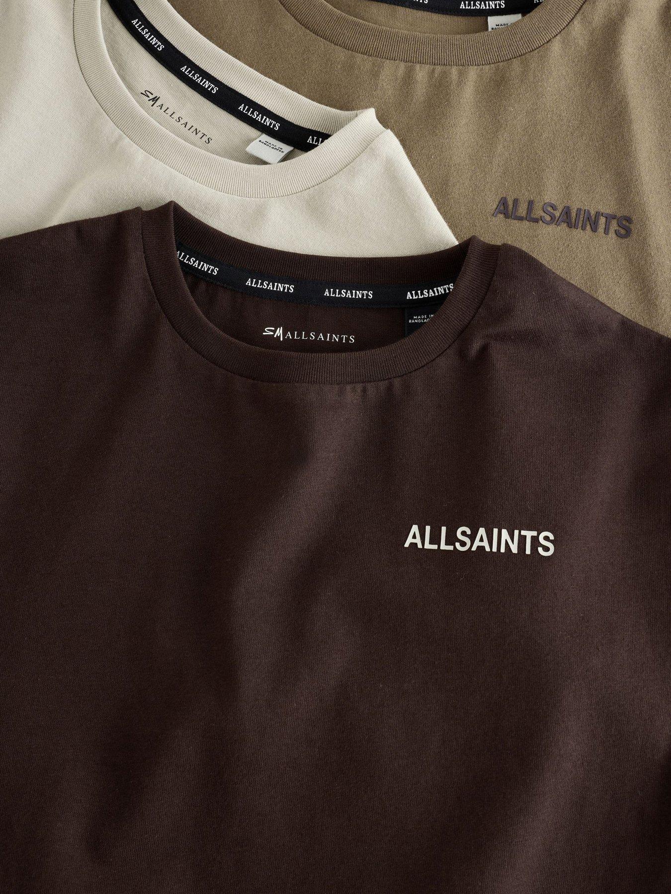 Image 6 of 7 of smALLSAINTS smALLSAINTS 3 Pack Logo Crew Neck T-Shirts - Multi