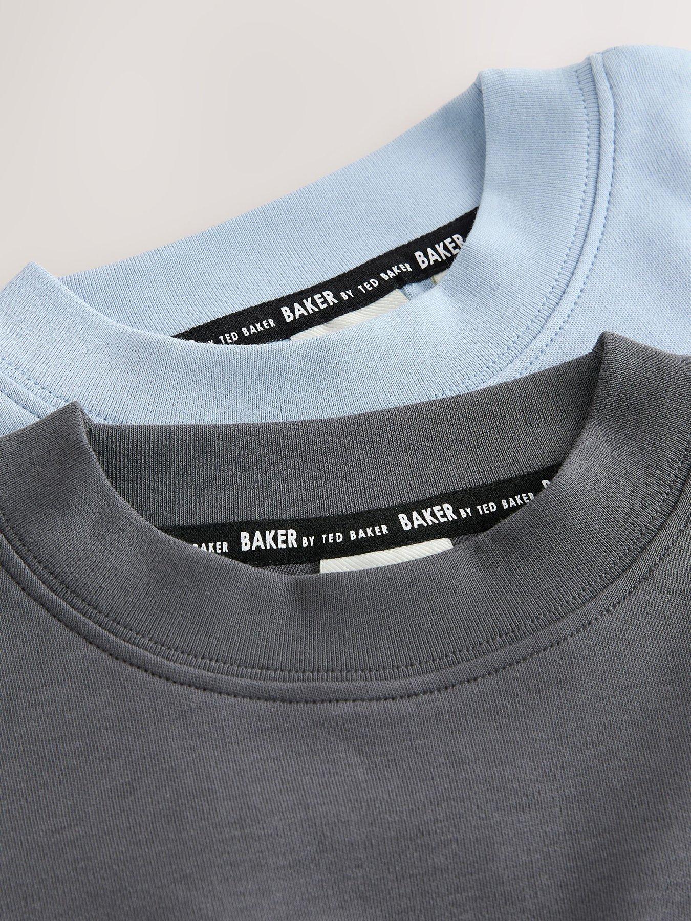 Image 5 of 7 of Ted Baker Boys 2 Pack Pocket Long Sleeve Sweatshirts - Multi