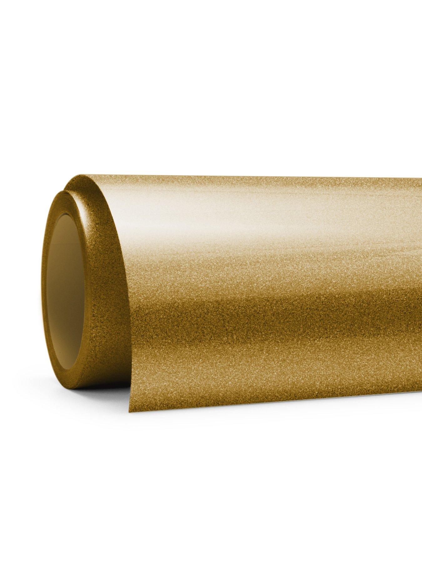Image 5 of 7 of Cricut Smart Iron-On Glitter Matless Heat Transfer Vinyl (13 in x 36 in) Gold, Lipstick, Sapphire Blue