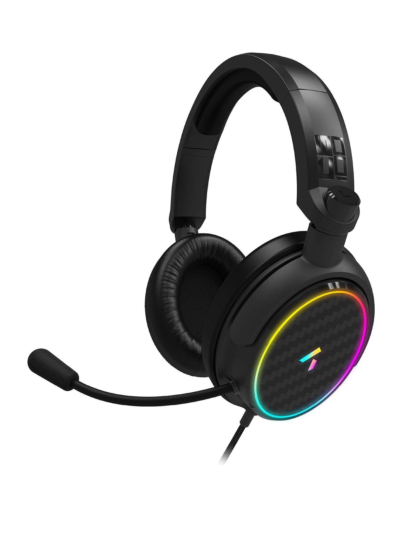 Image 1 of 7 of Stealth C6-100 Light Up Gaming Headset for XBOX, PS4/PS5, Switch, PC