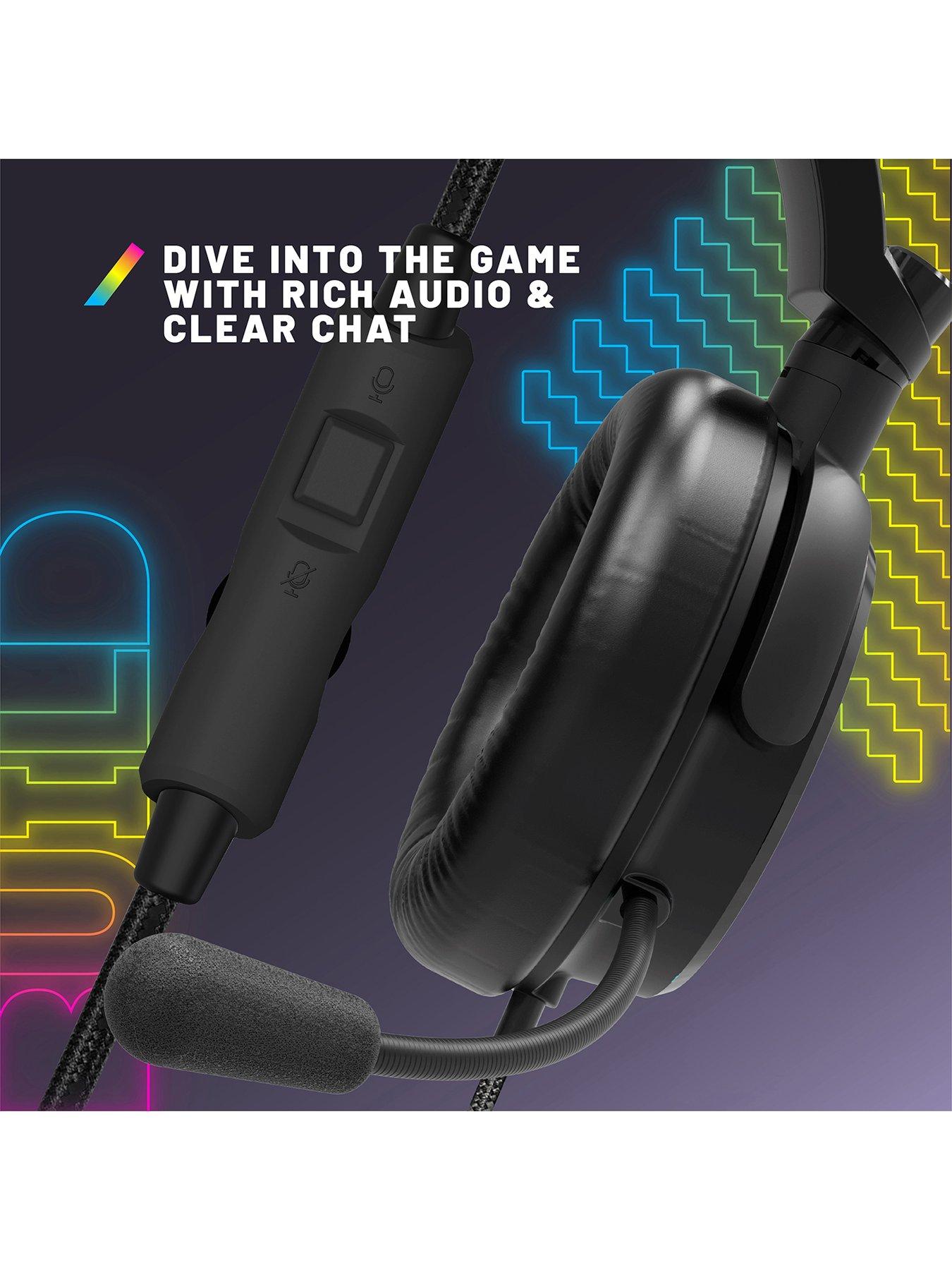 Image 5 of 7 of Stealth C6-100 Light Up Gaming Headset for XBOX, PS4/PS5, Switch, PC