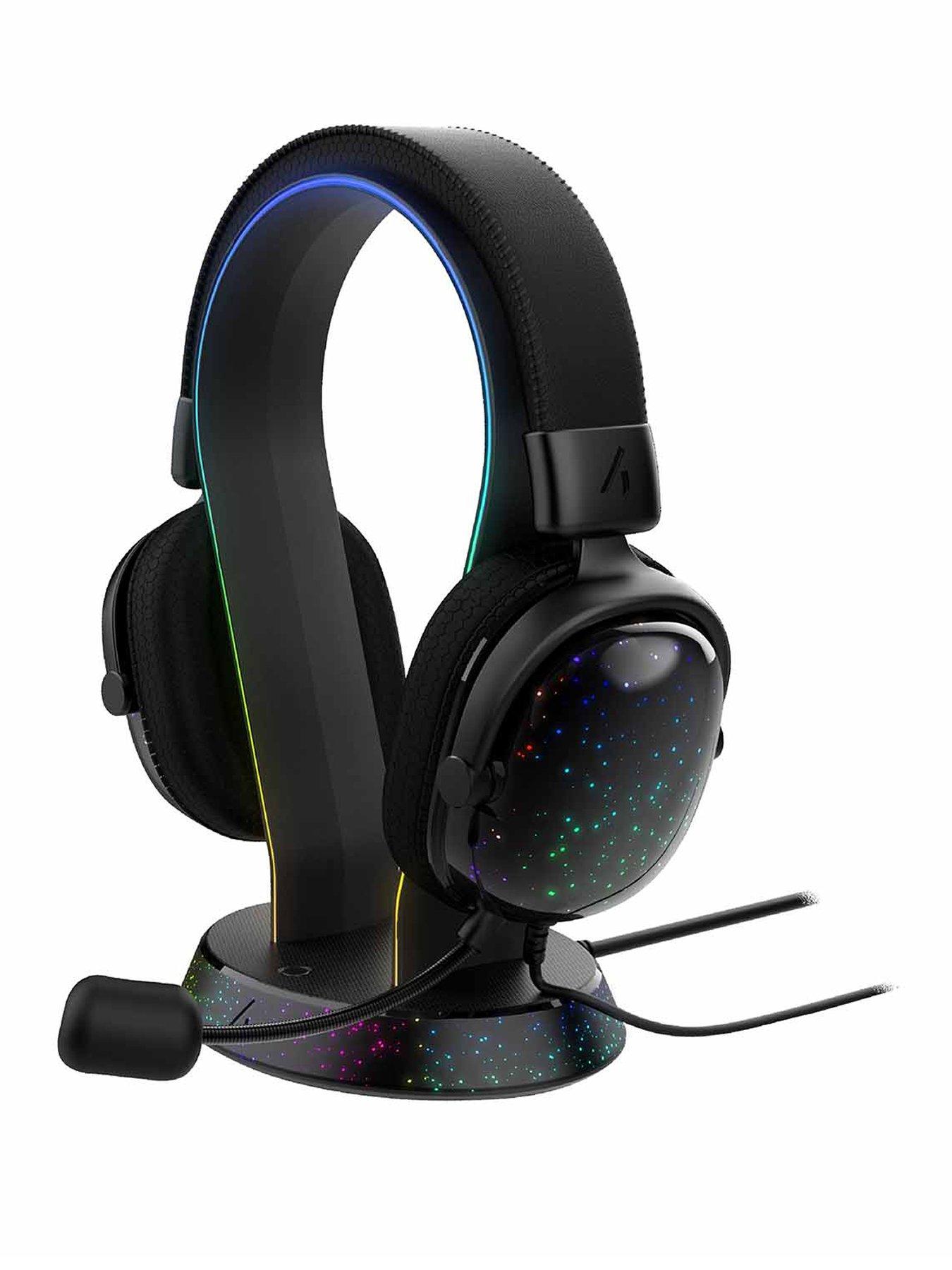 Image 1 of 7 of Stealth RADAR Light Up Headset & Stand Bundle - Night Sky