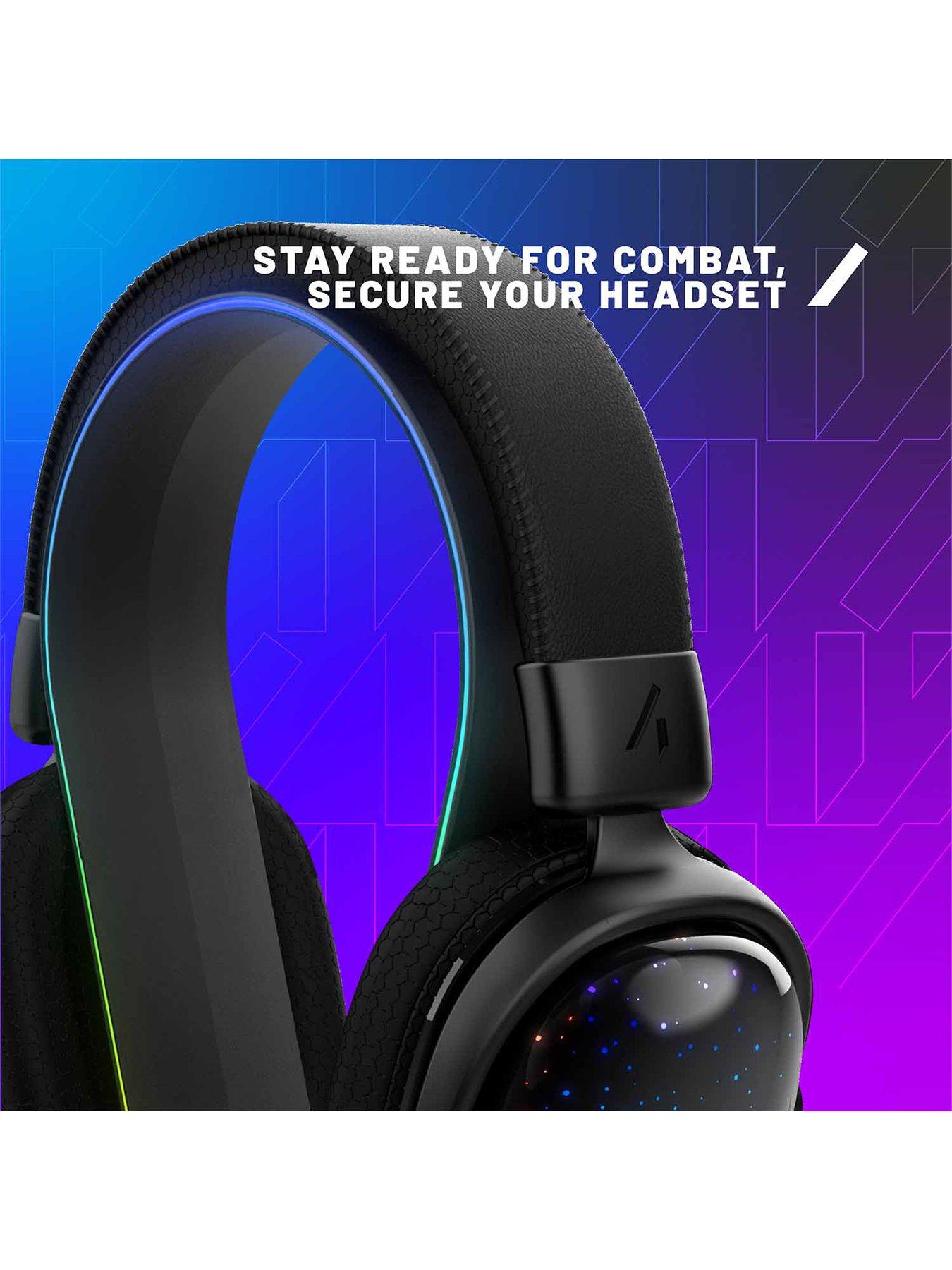 Image 6 of 7 of Stealth RADAR Light Up Headset & Stand Bundle - Night Sky