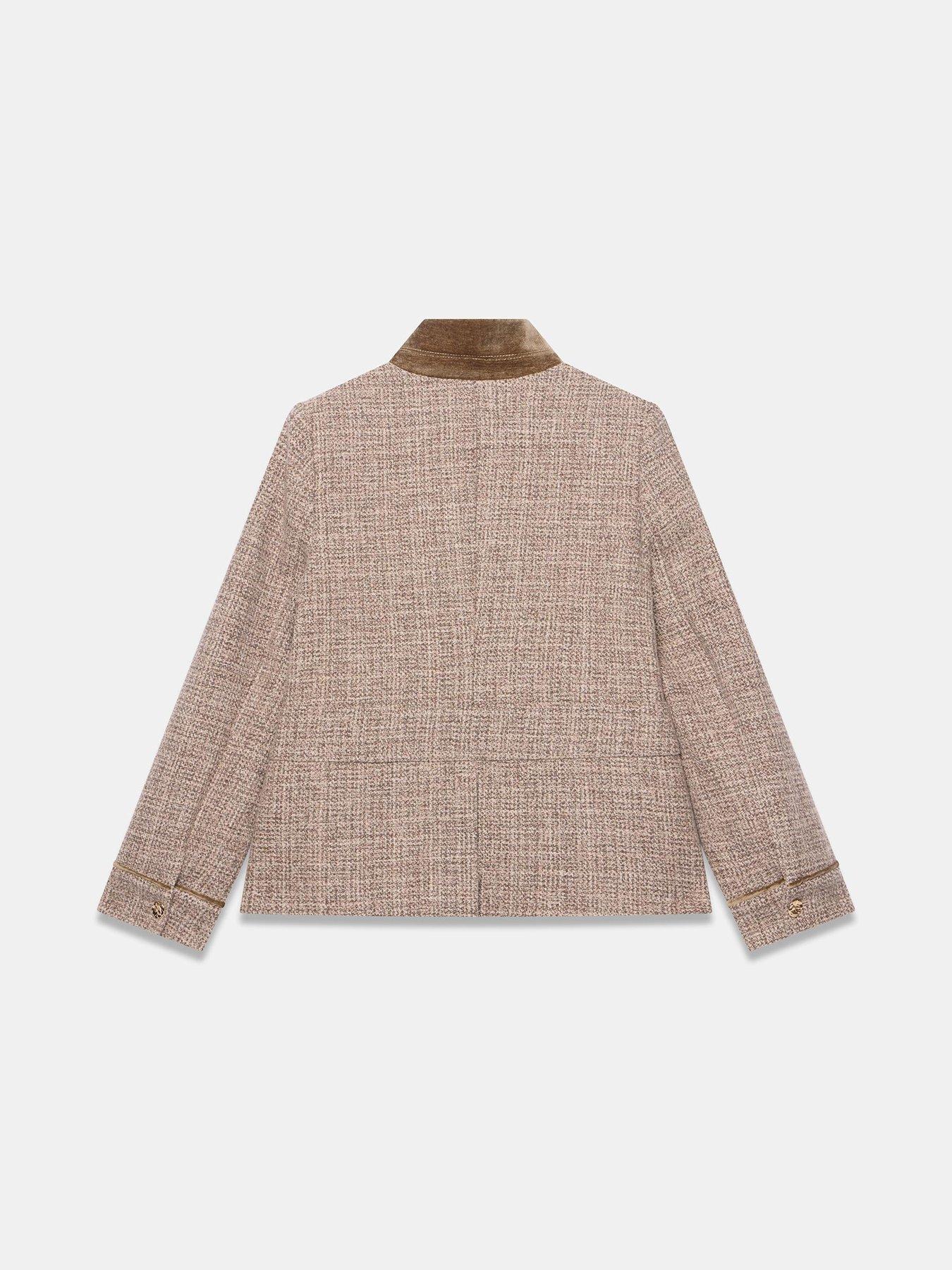Image 6 of 6 of Mint Velvet Neutral Heritage Jacket - Cream