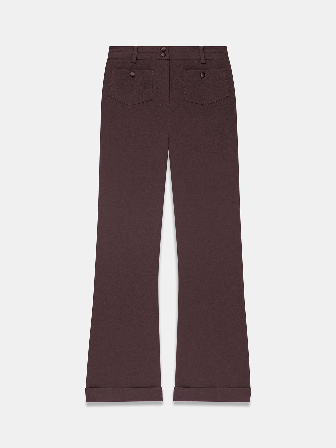 Image 5 of 6 of Mint Velvet PVL Flare Trouser - Brown