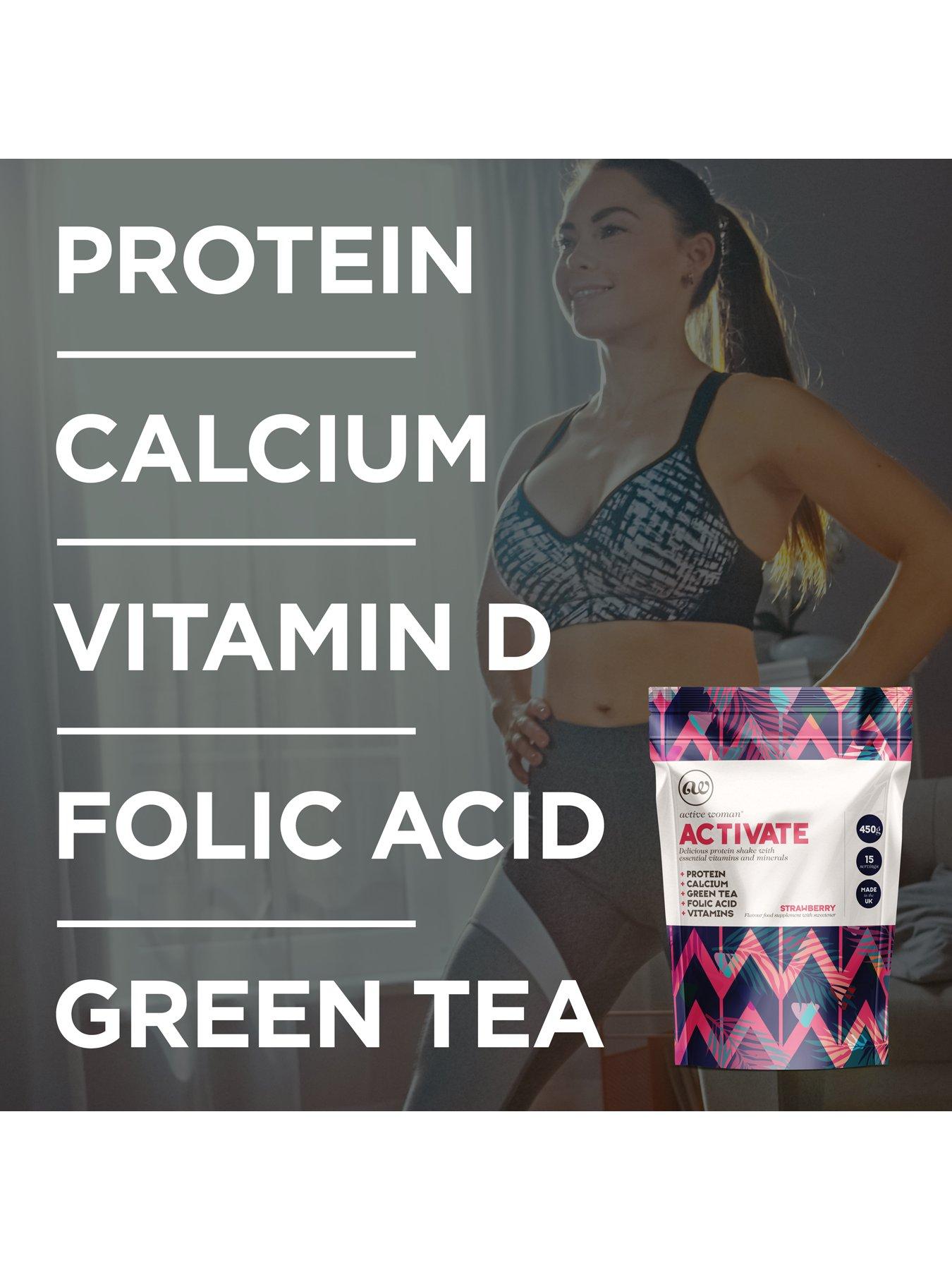 Image 4 of 7 of Bio Synergy Active Woman Activate protein Strawberry Shake