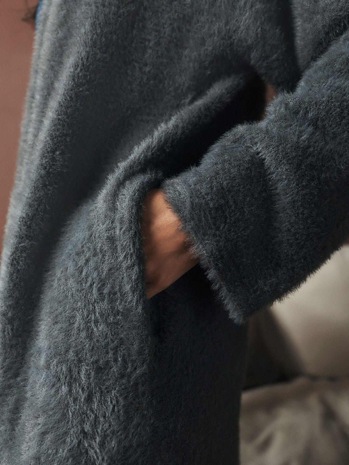 Image 4 of 7 of B By Ted Baker Longline Cardigan With Back Detail