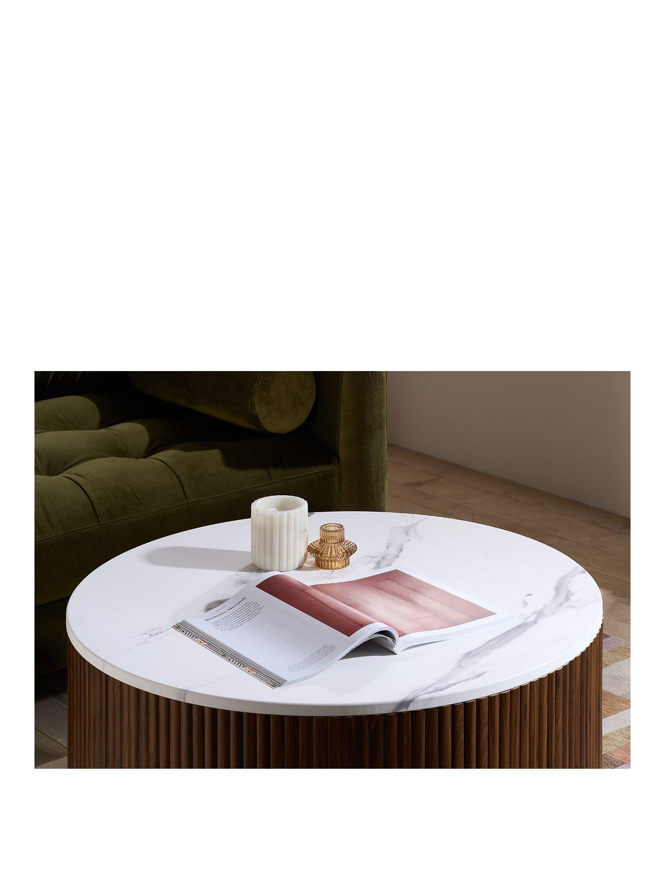 Image 2 of 7 of Birlea Russo Round&nbsp;Coffee Table
