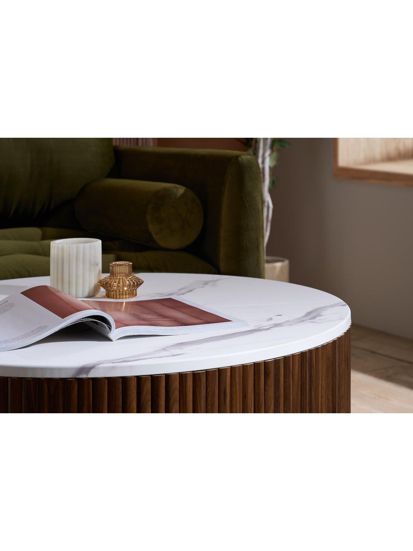 Image 4 of 7 of Birlea Russo Round&nbsp;Coffee Table