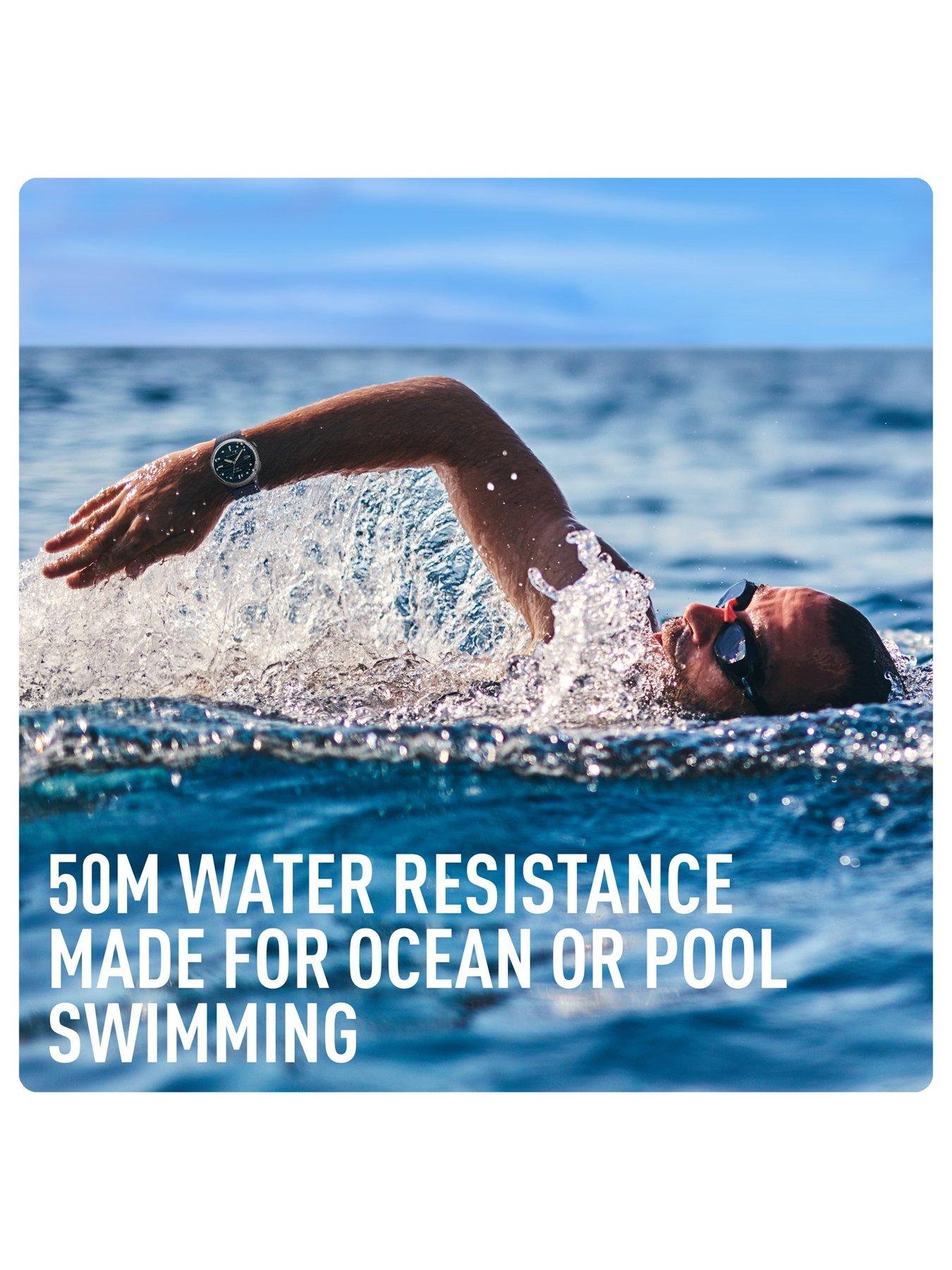 Image 2 of 8 of Reflex Active Sea Venture 50m Swim-Safe AMOLED GPS Blue Strap Smart Watch