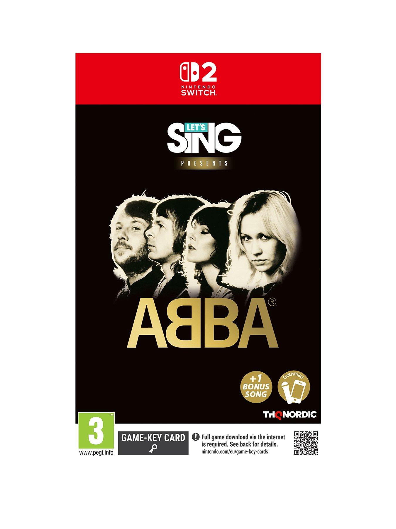 Nintendo Let's Sing Abba - Nintendo Switch 2 in One Colour