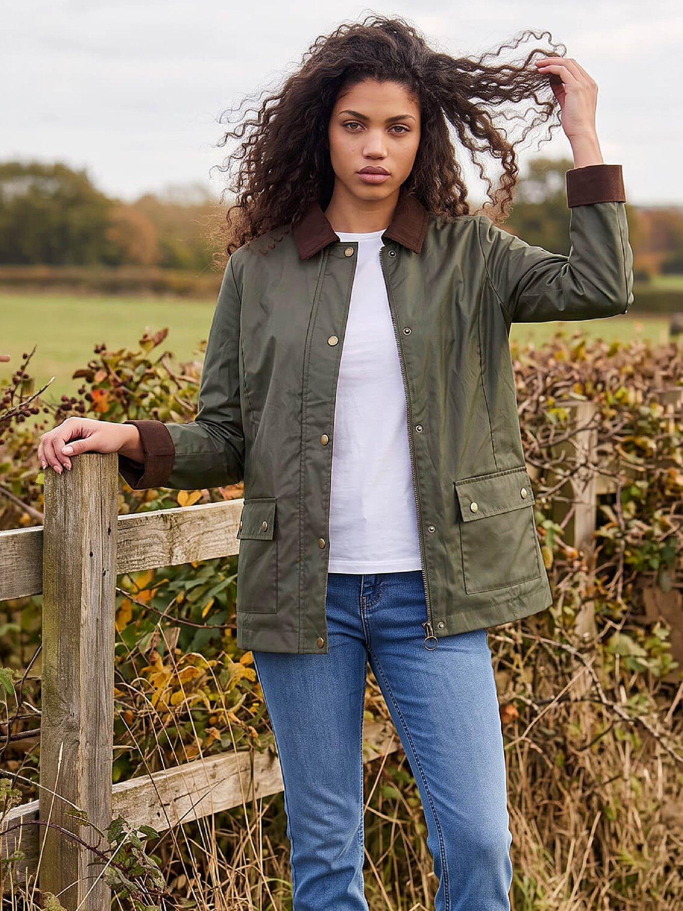 Image 1 of 4 of Roman Petite Showerproof Pocket Coat