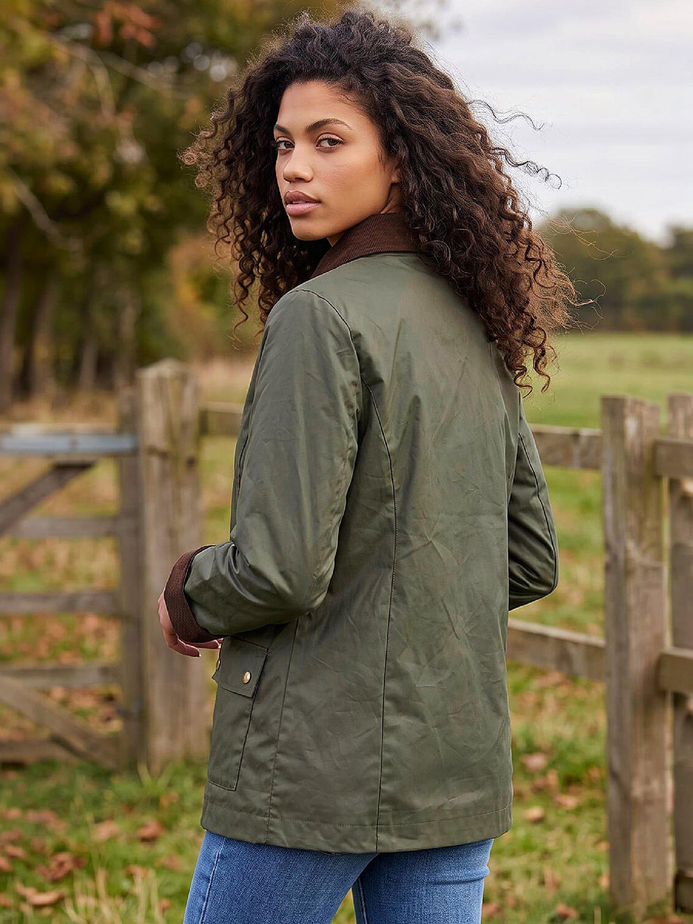 Image 2 of 4 of Roman Petite Showerproof Pocket Coat