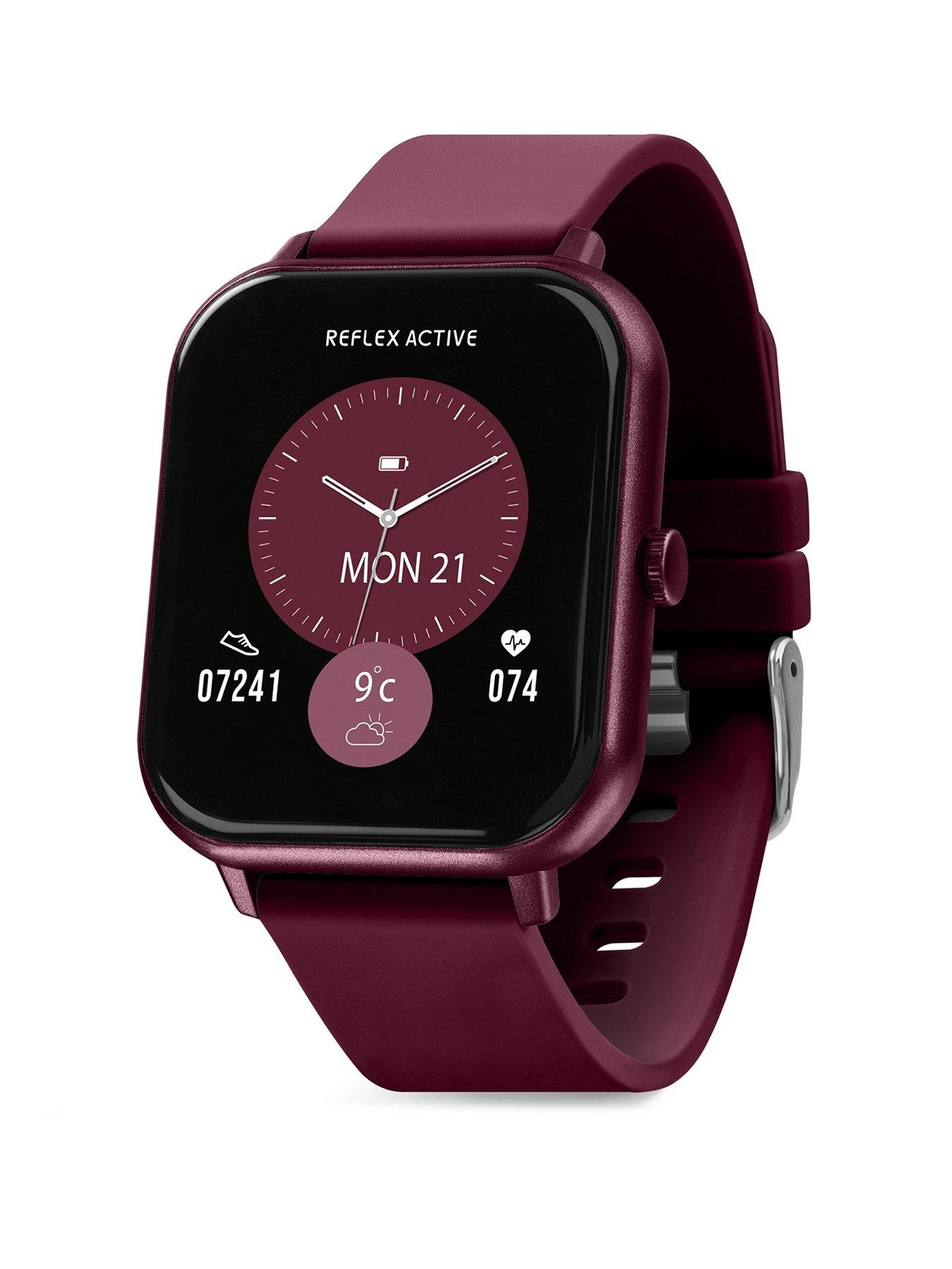 Reflex Active Reflex Active Nexus Lite Berry Silicone Strap Smart Watch