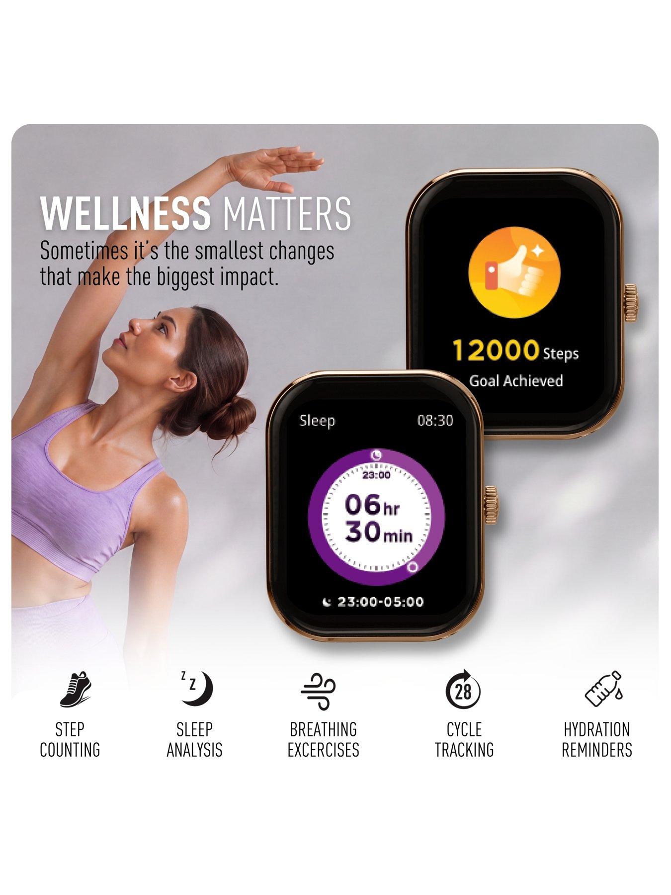 Image 3 of 7 of Reflex Active Reflex Active Nexus Pink Silicone Strap Smart Watch