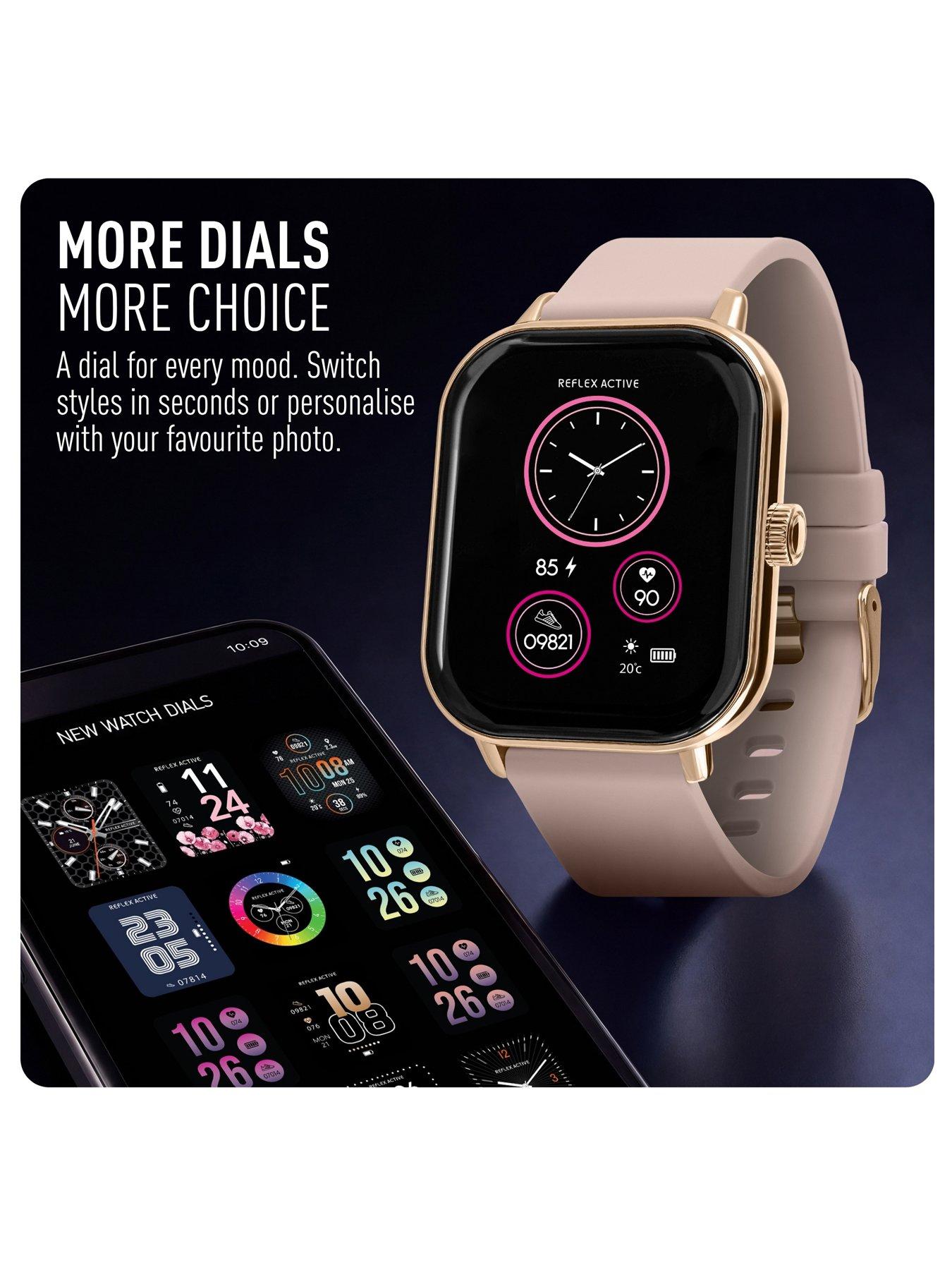 Image 5 of 7 of Reflex Active Reflex Active Nexus Pink Silicone Strap Smart Watch