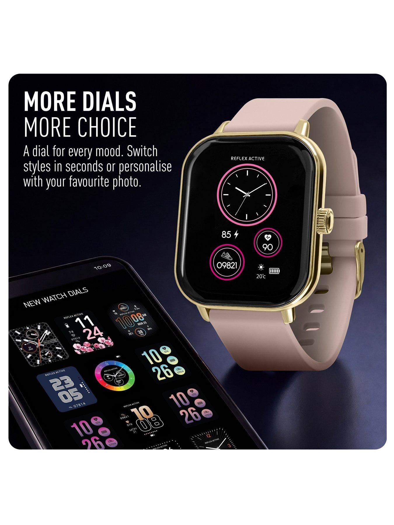 Image 5 of 7 of Reflex Active Reflex Active Nexus Pink Silicone Strap Smart Watch