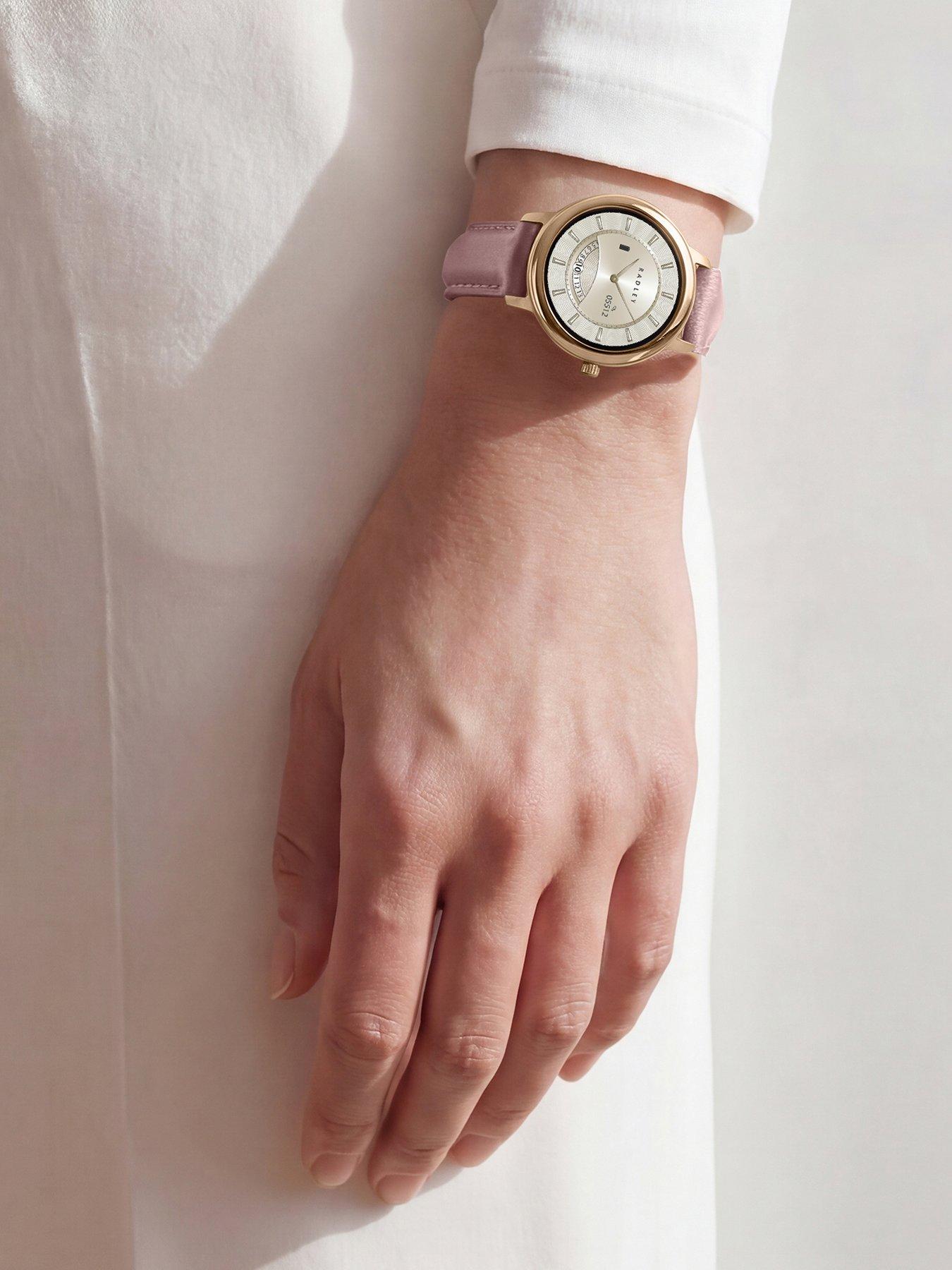 Image 3 of 7 of Radley Smart Series 59 Winter Blossom Pink Leather Strap
