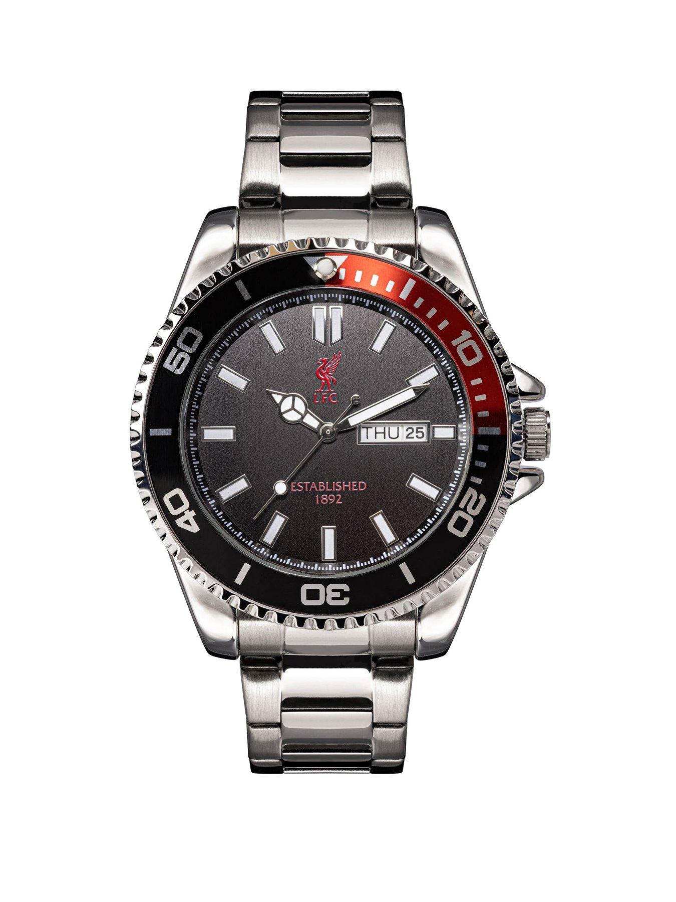 Image 1 of 3 of Liverpool FC Liverpool Football Club Silver Bracelet Watch