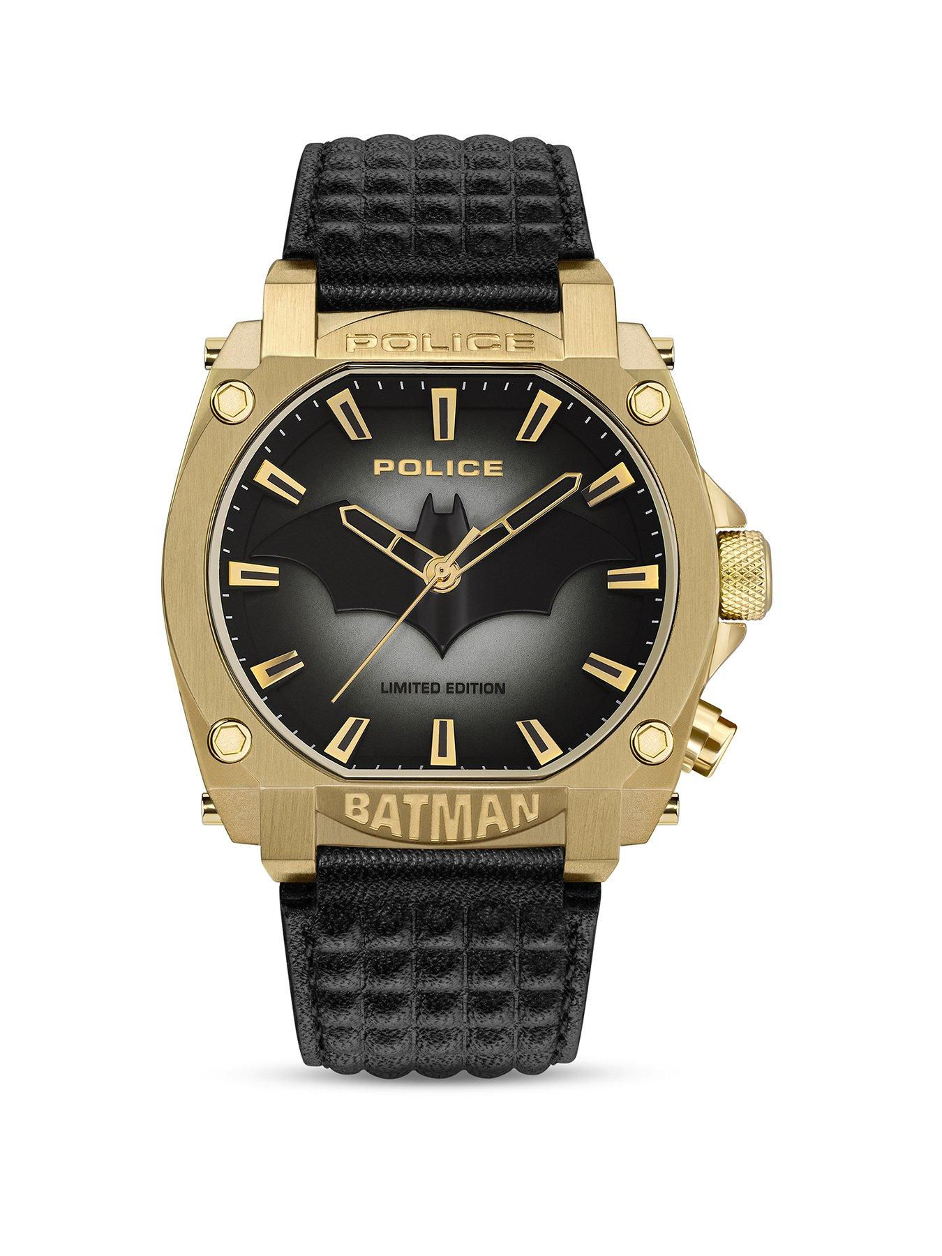 Police Police Gold Forever Batman Watch