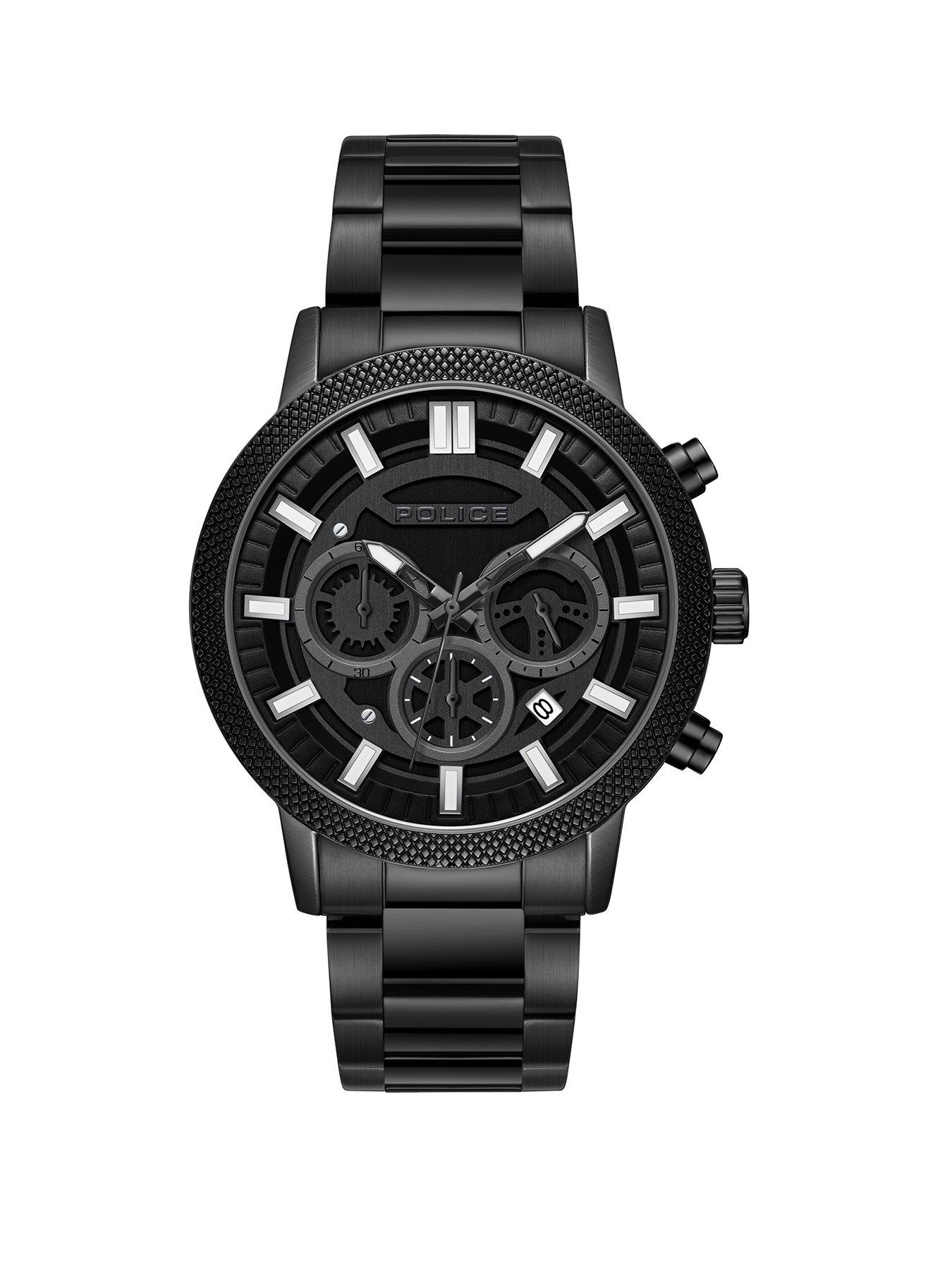 Police Police Crossguard Black Bracelet Watch
