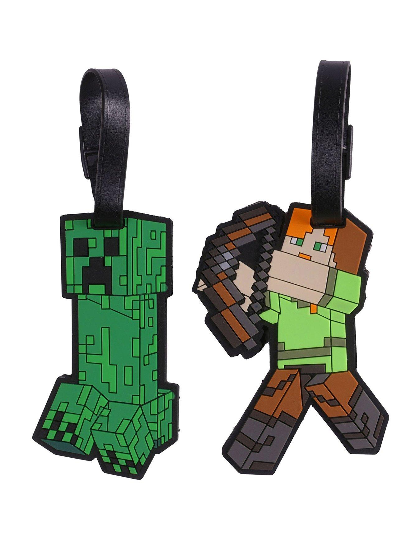 Image 1 of 3 of Minecraft 2 PCS LUGGAGE TAG SET MINECRAFT